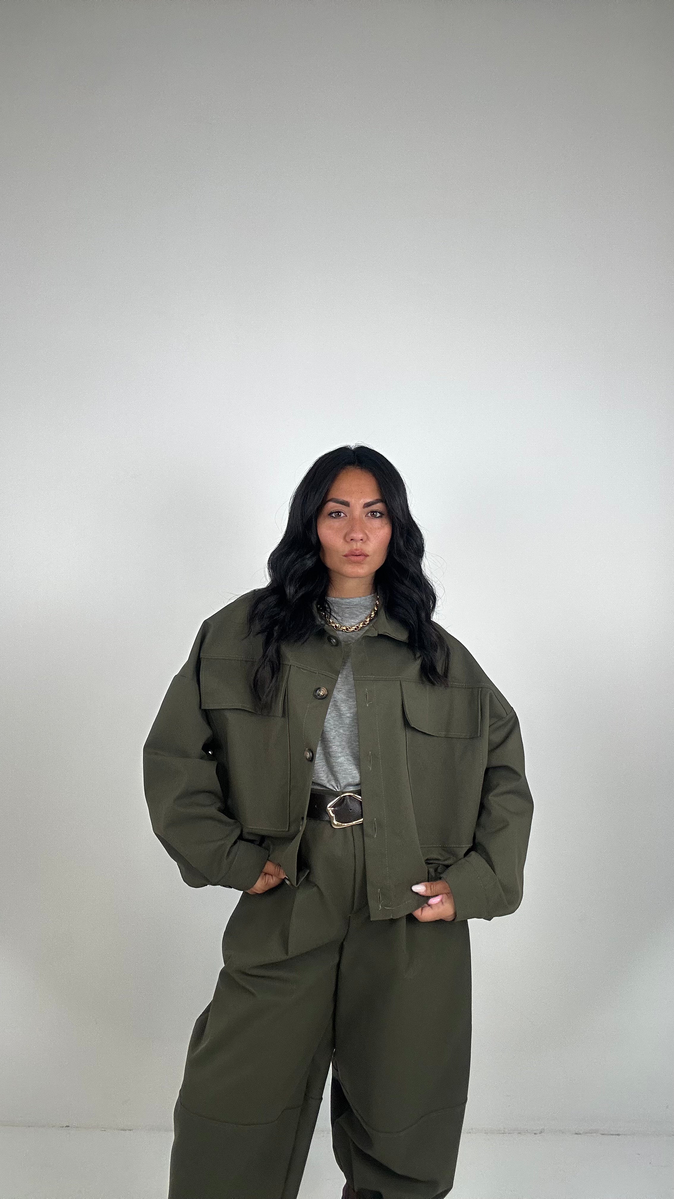 Completo DISS - VERDE MILITARE