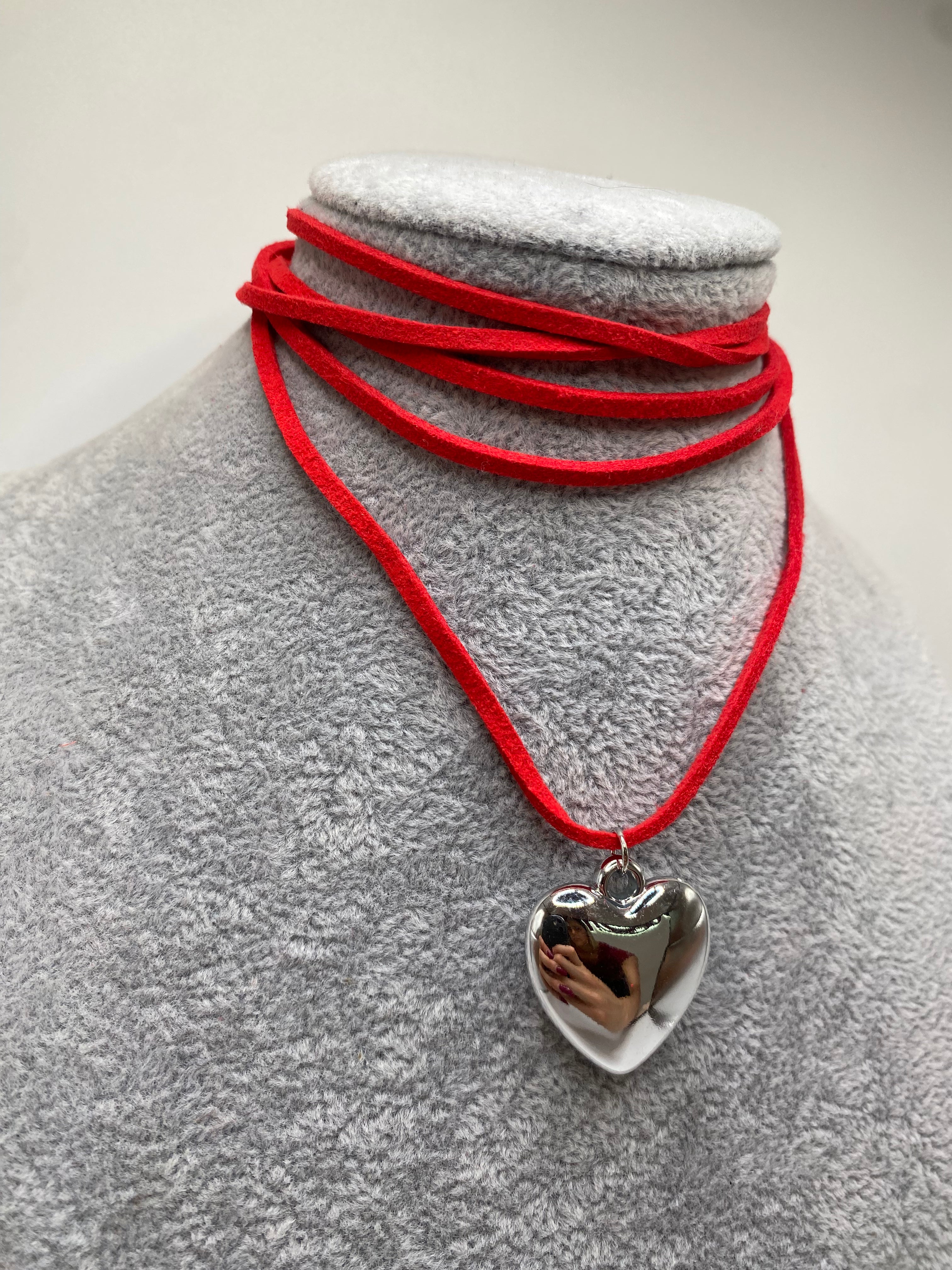 Collana MI CORAZON - ROSSO