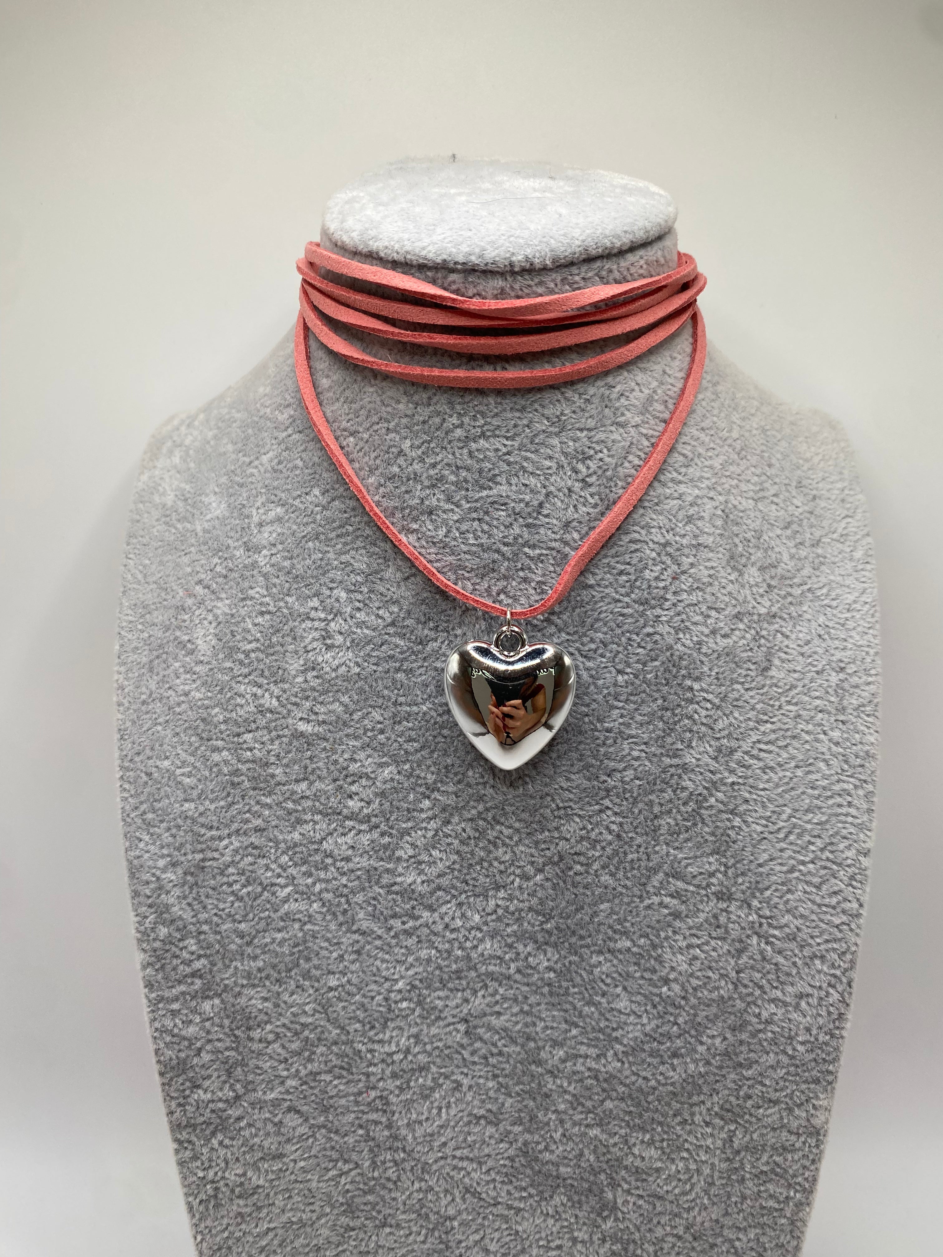 Collana MI CORAZON - ROSA ANTICO
