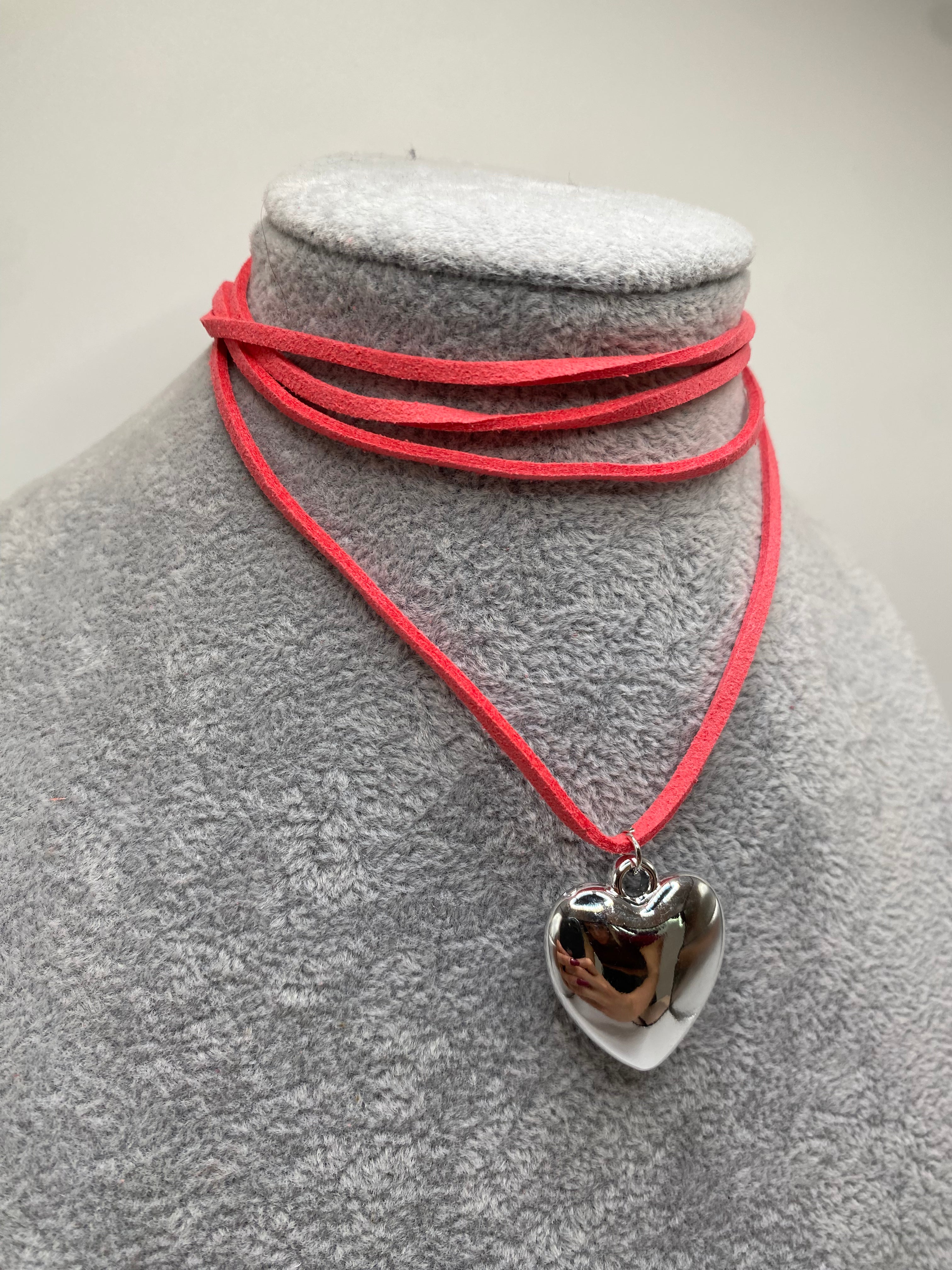 Collana MI CORAZON - ROSA BARBIE