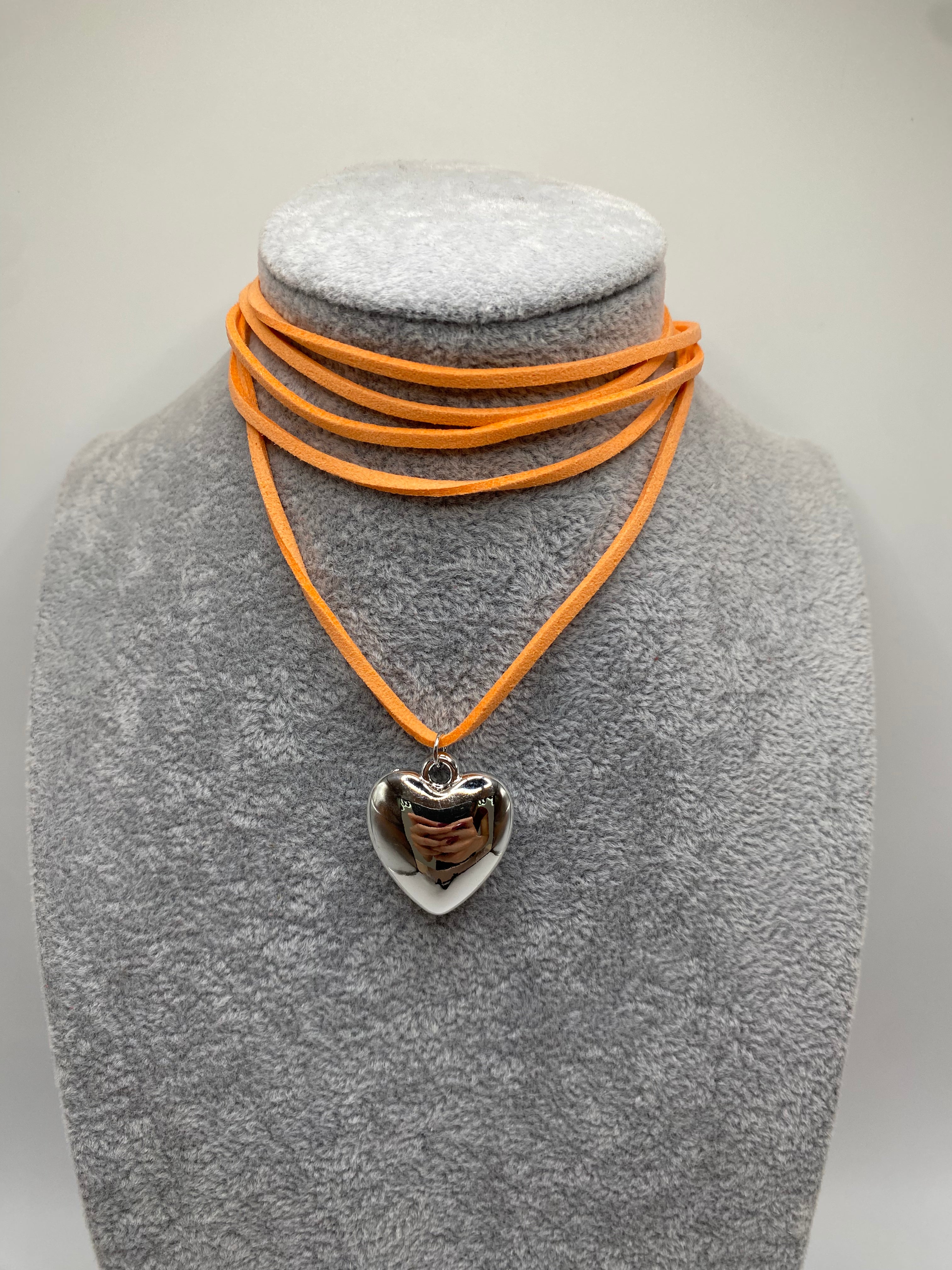 Collana MI CORAZON - ARANCIO