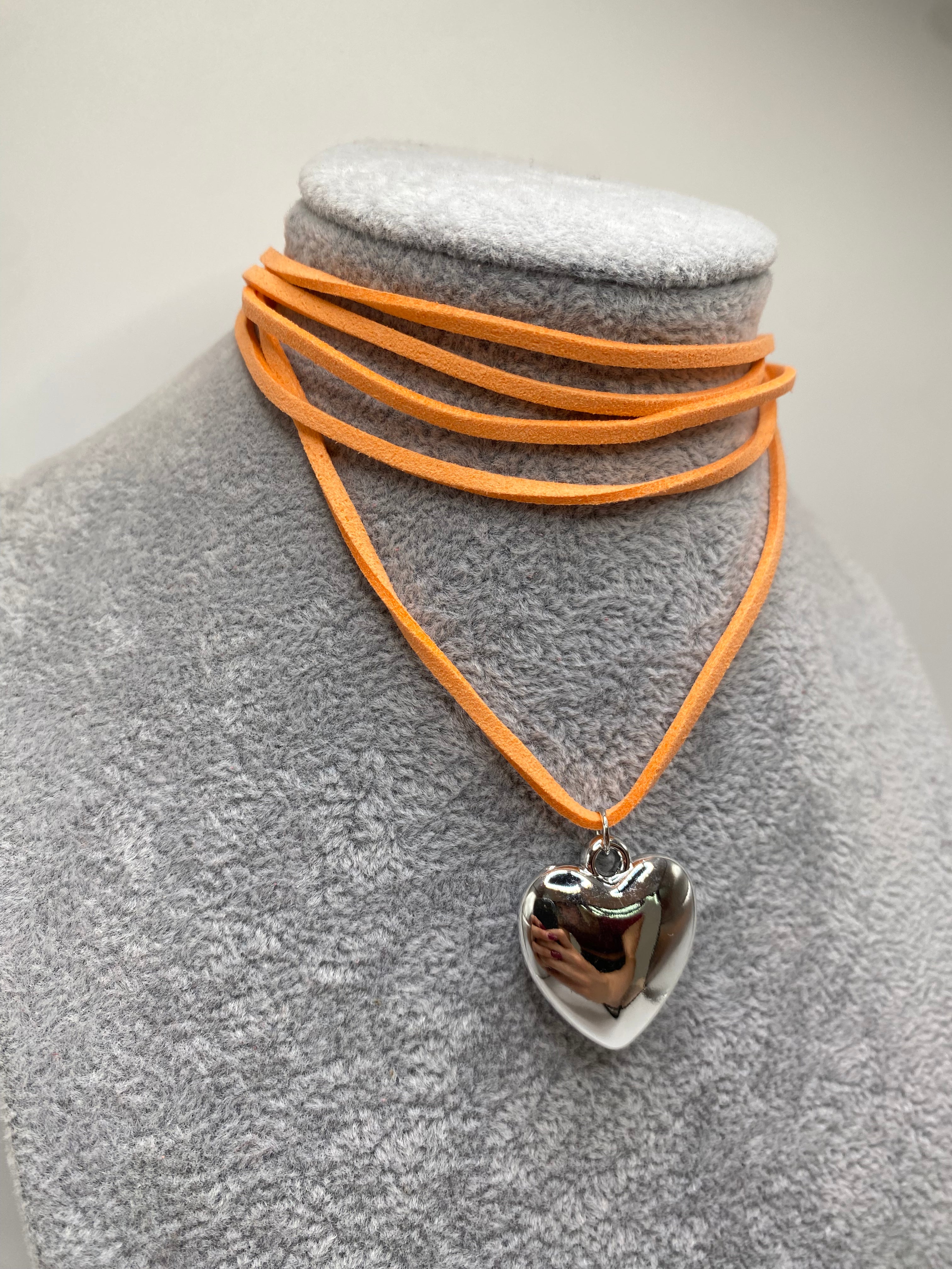 Collana MI CORAZON - ARANCIO