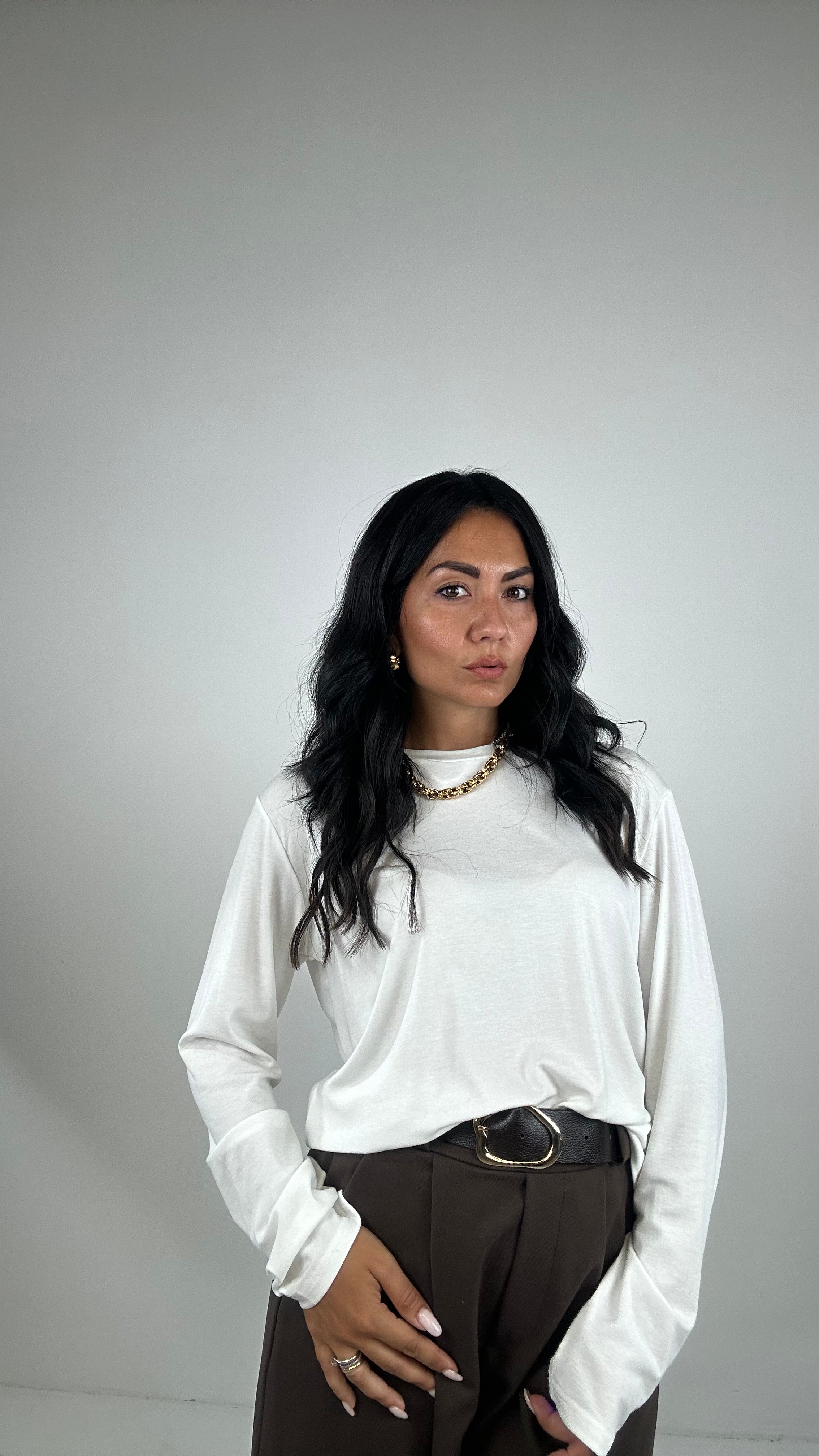Maglia BASIC LARGEST - BIANCO