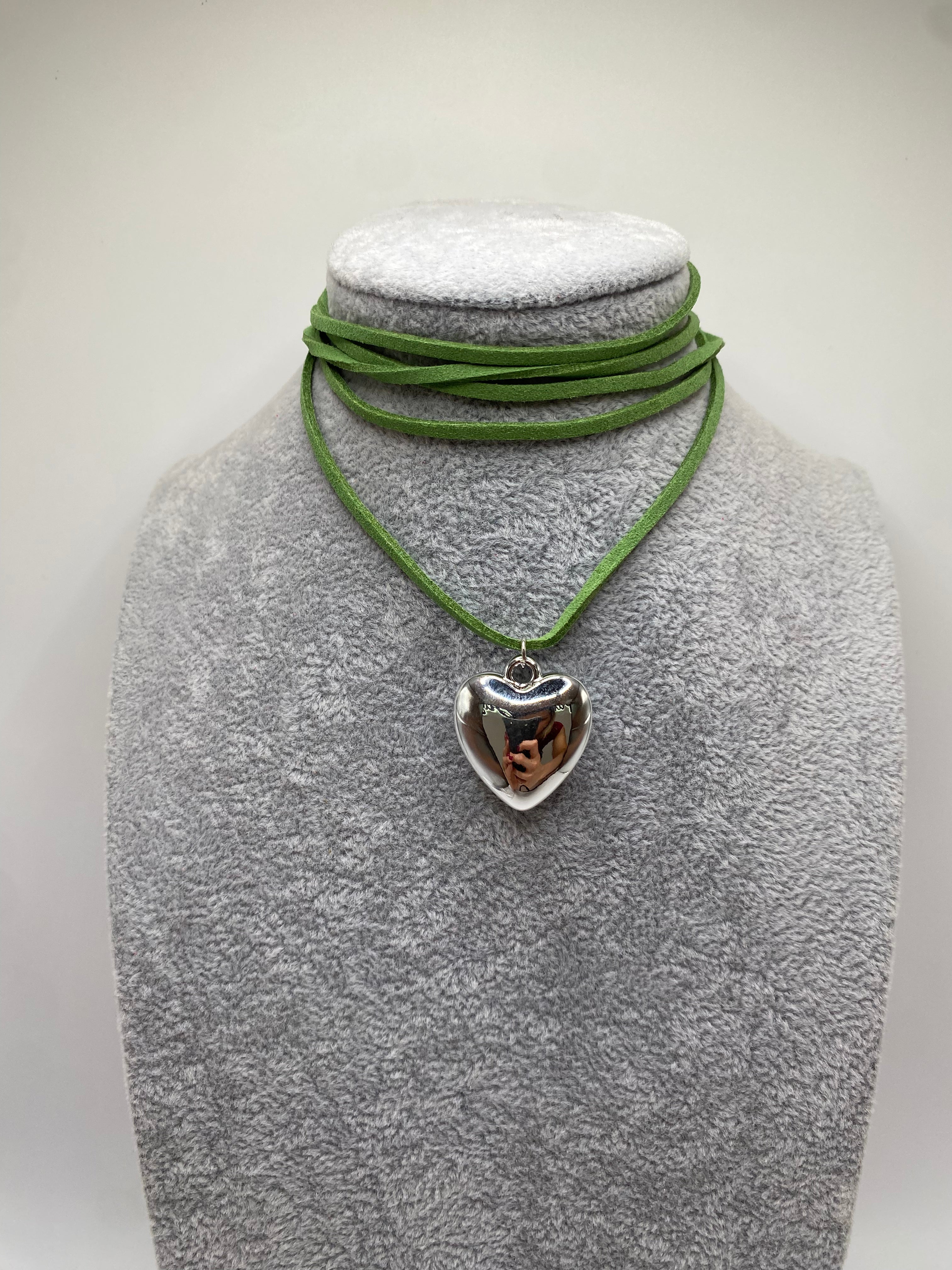 Collana MI CORAZON - VERDE PRATO