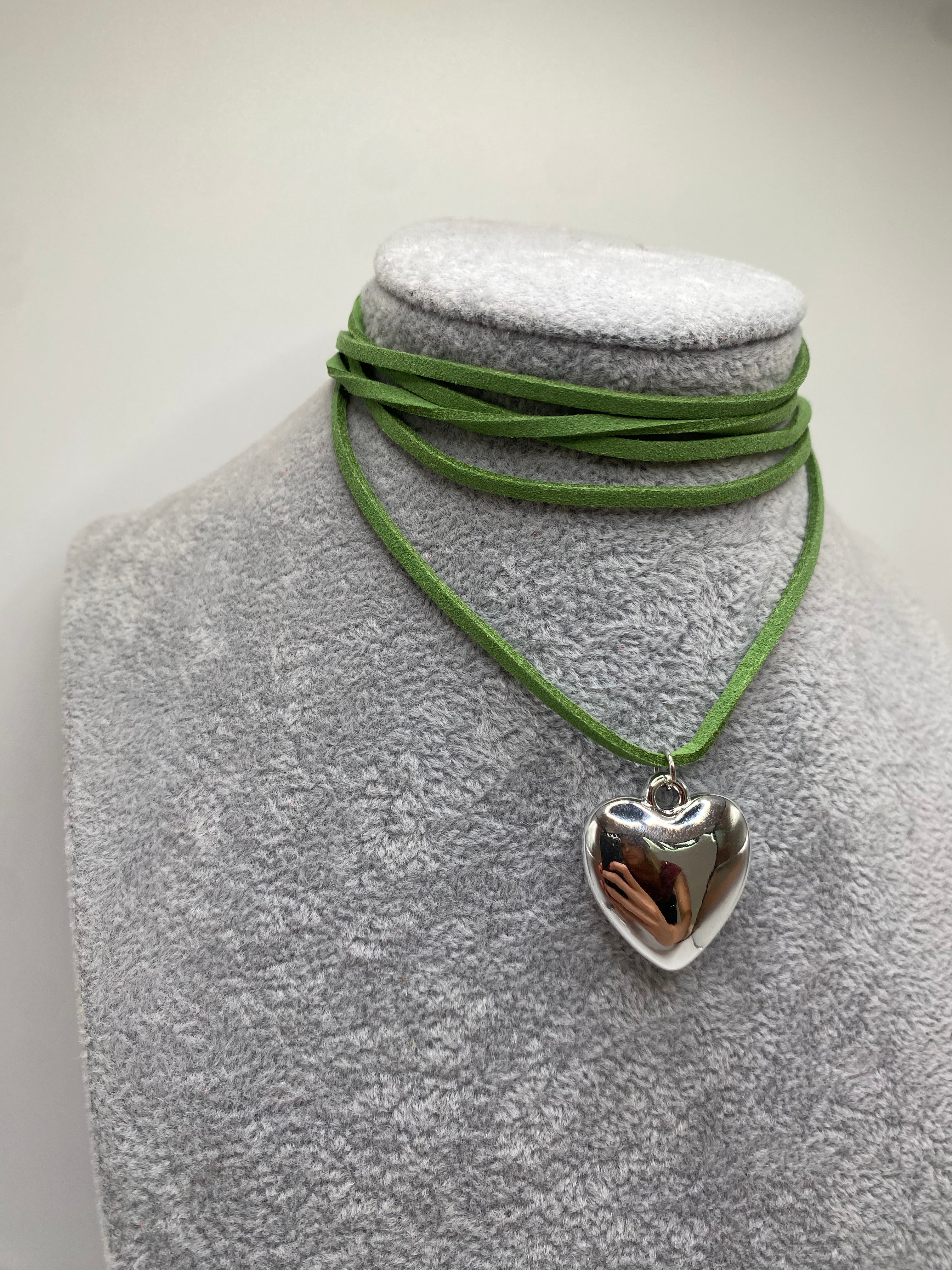Collana MI CORAZON - VERDE PRATO