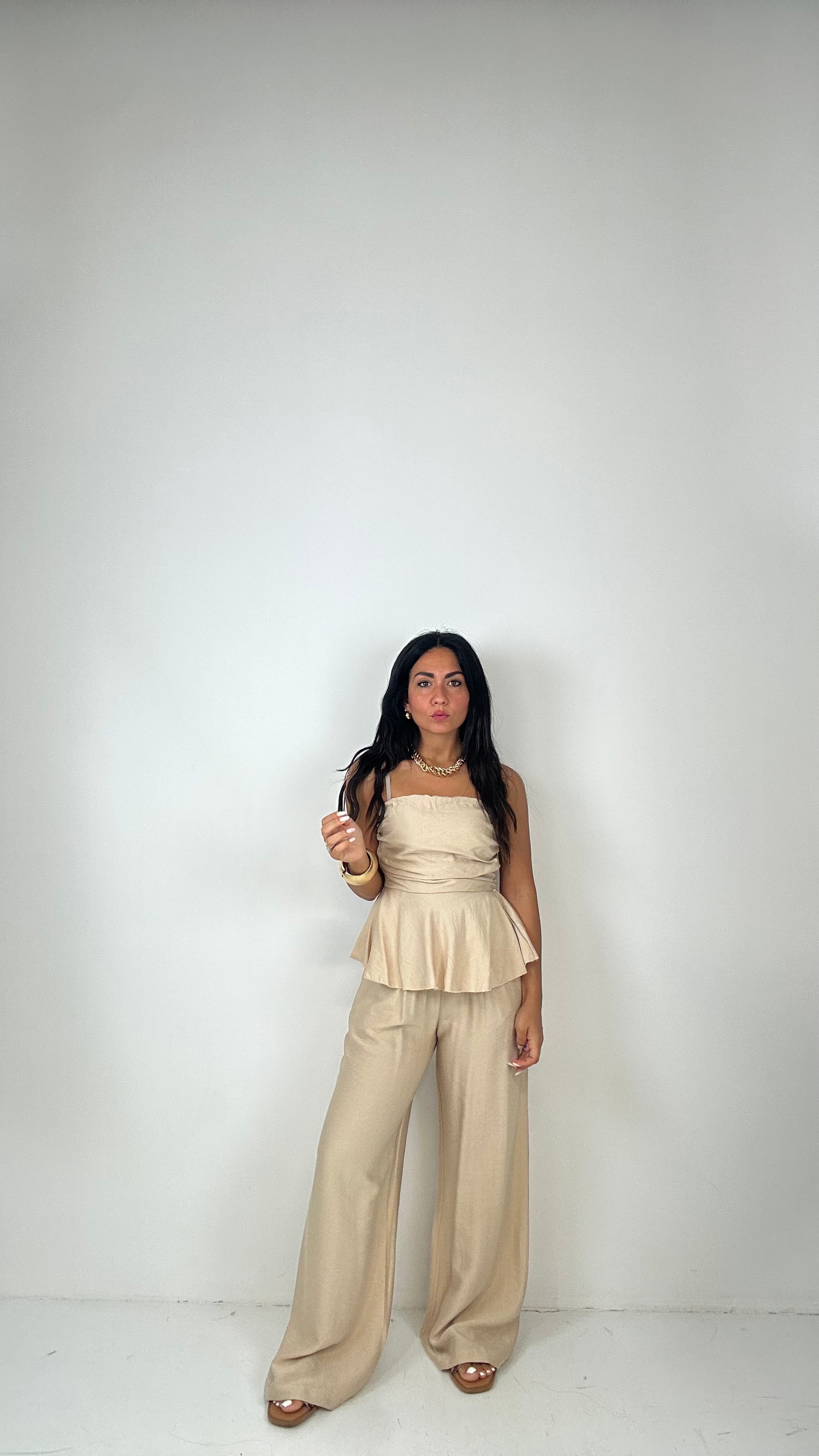 Coordinato FASCIA EFF.LINO - BEIGE