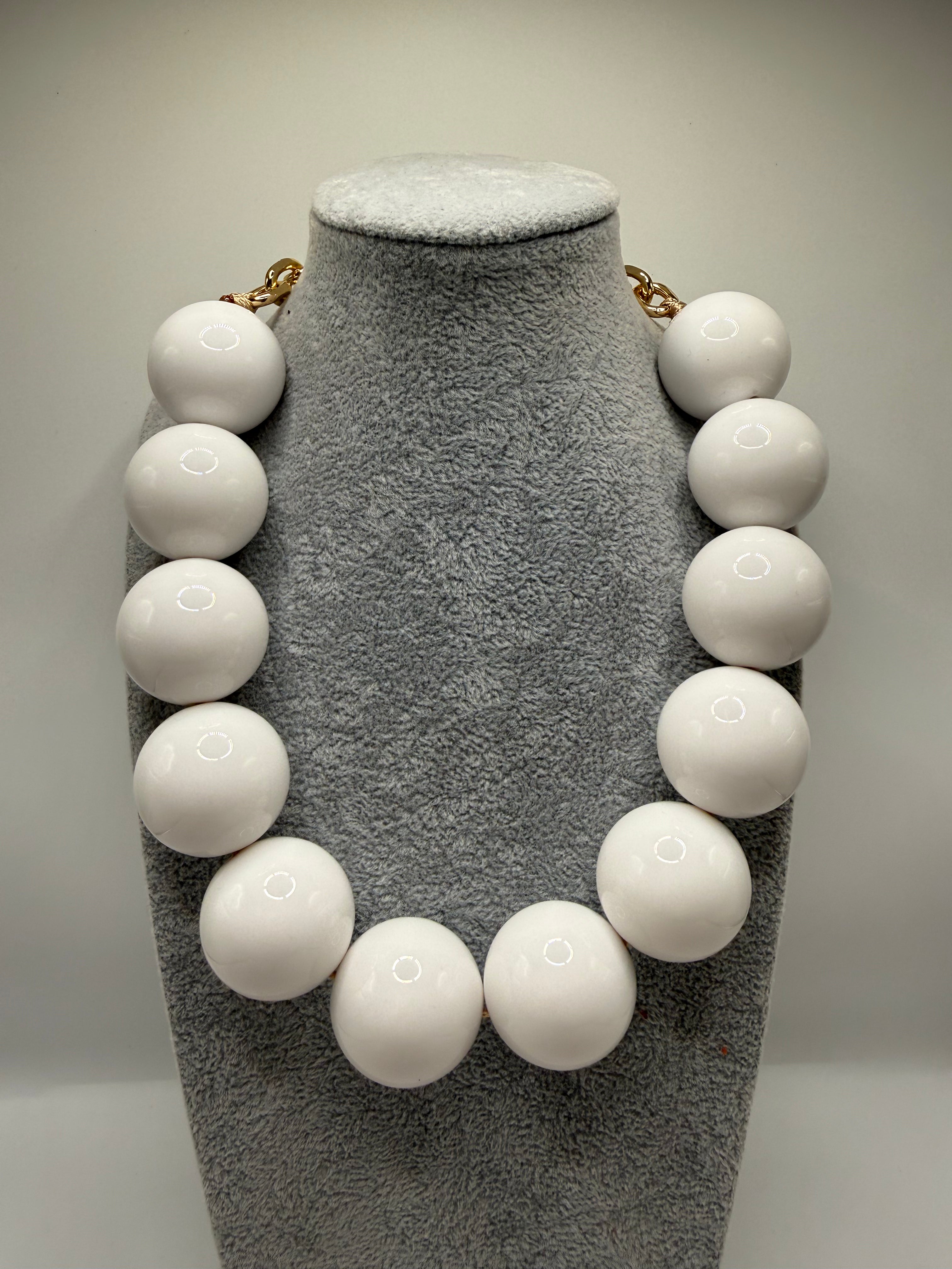 Collana PERLE SUM - BIANCO