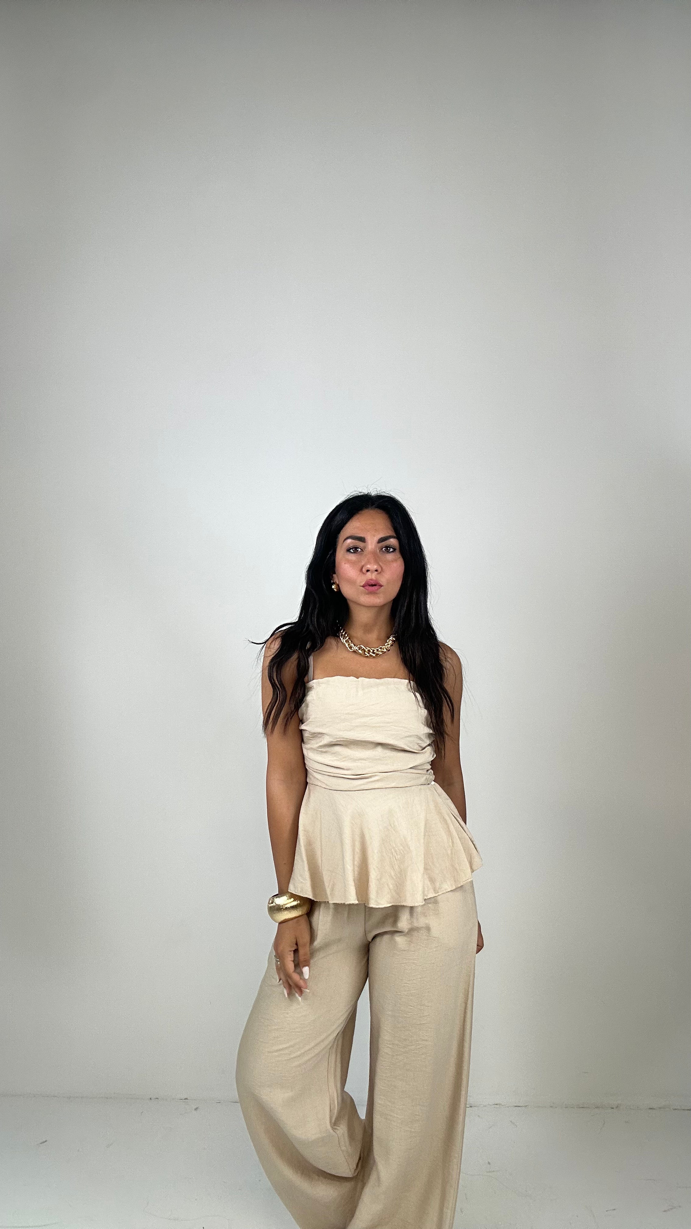 Coordinato FASCIA EFF.LINO - BEIGE