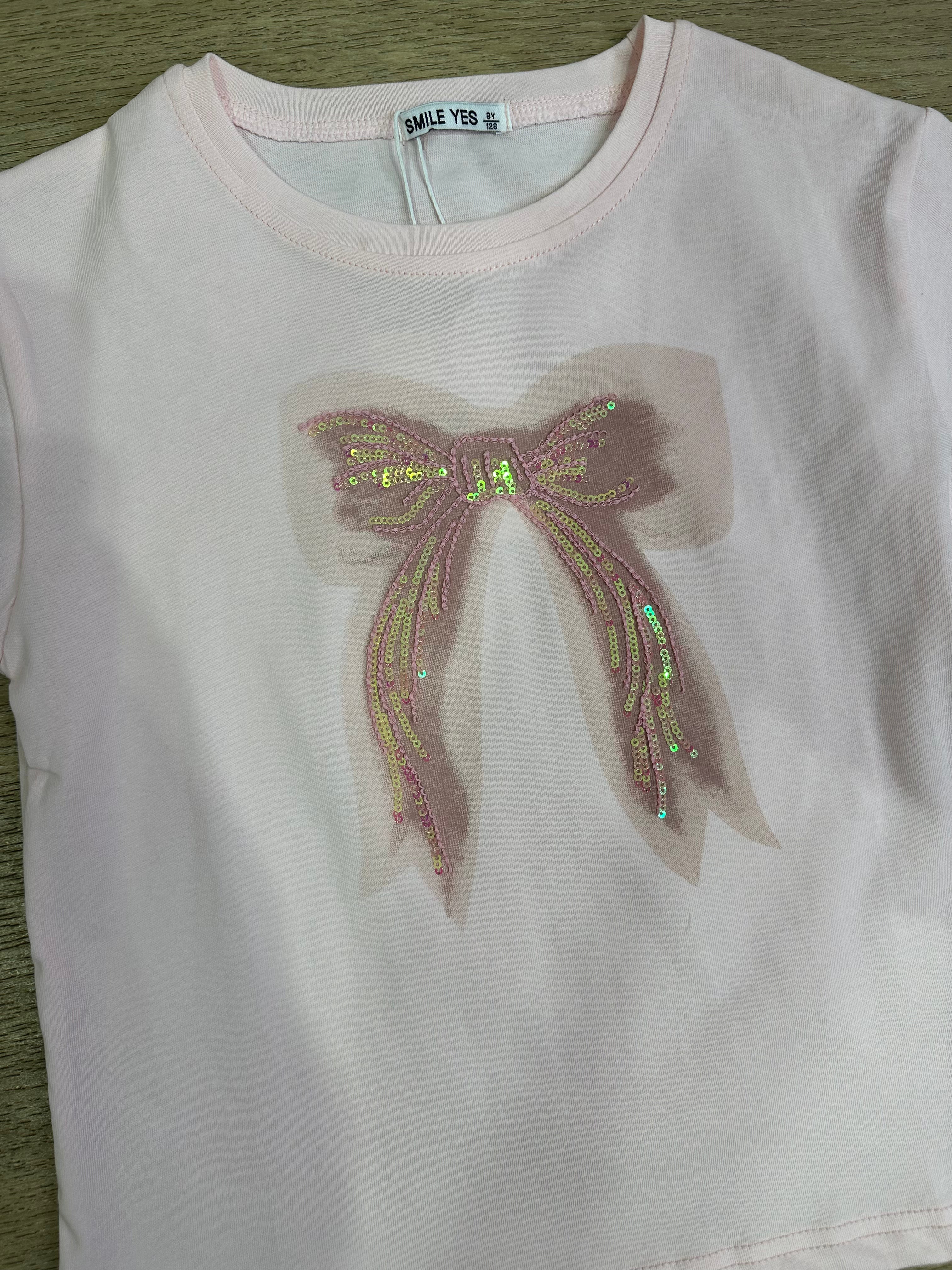 T-shirt FIOCCO 8-16A - ROSA