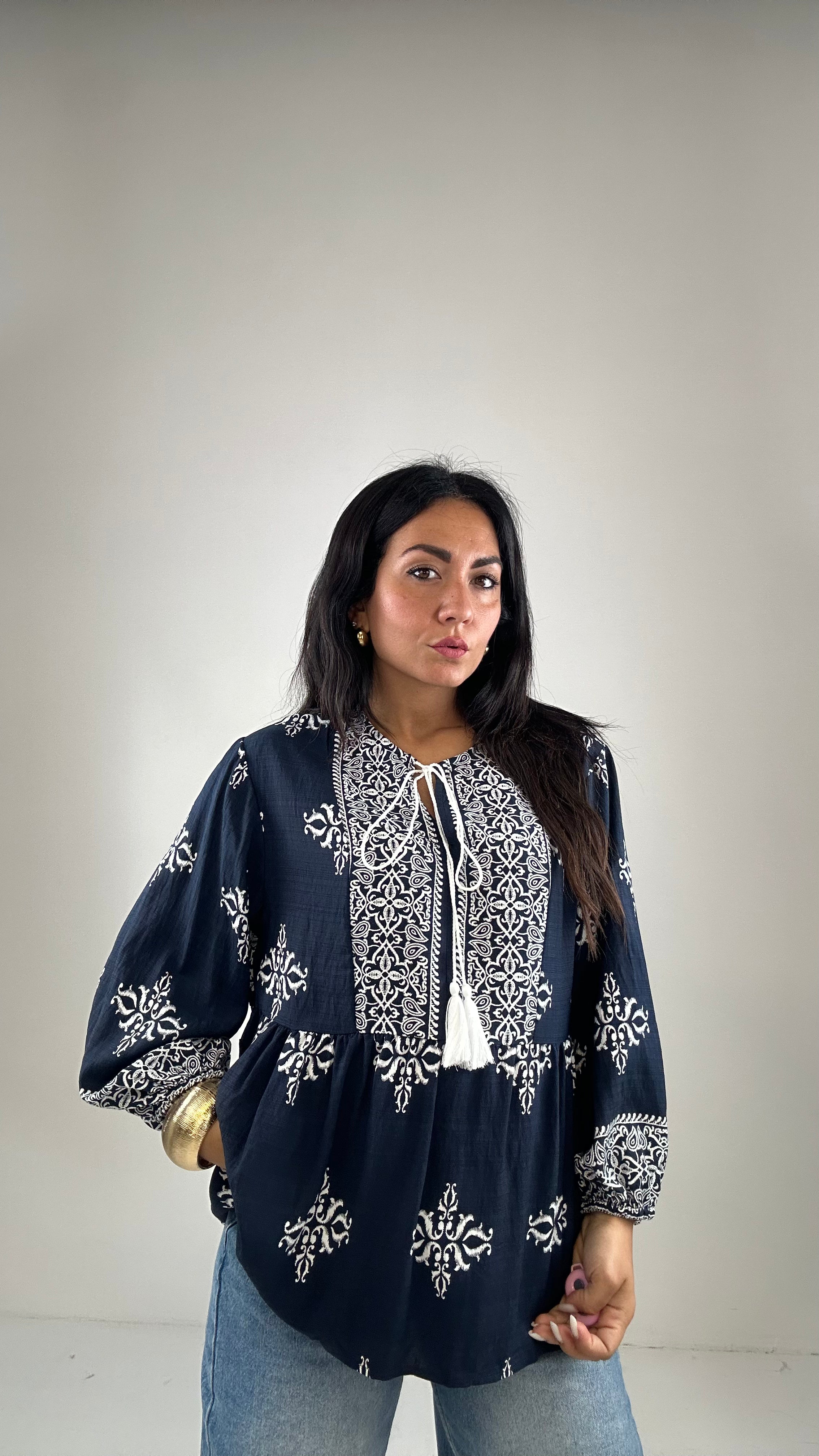 Blusa ORIENTE - BLU
