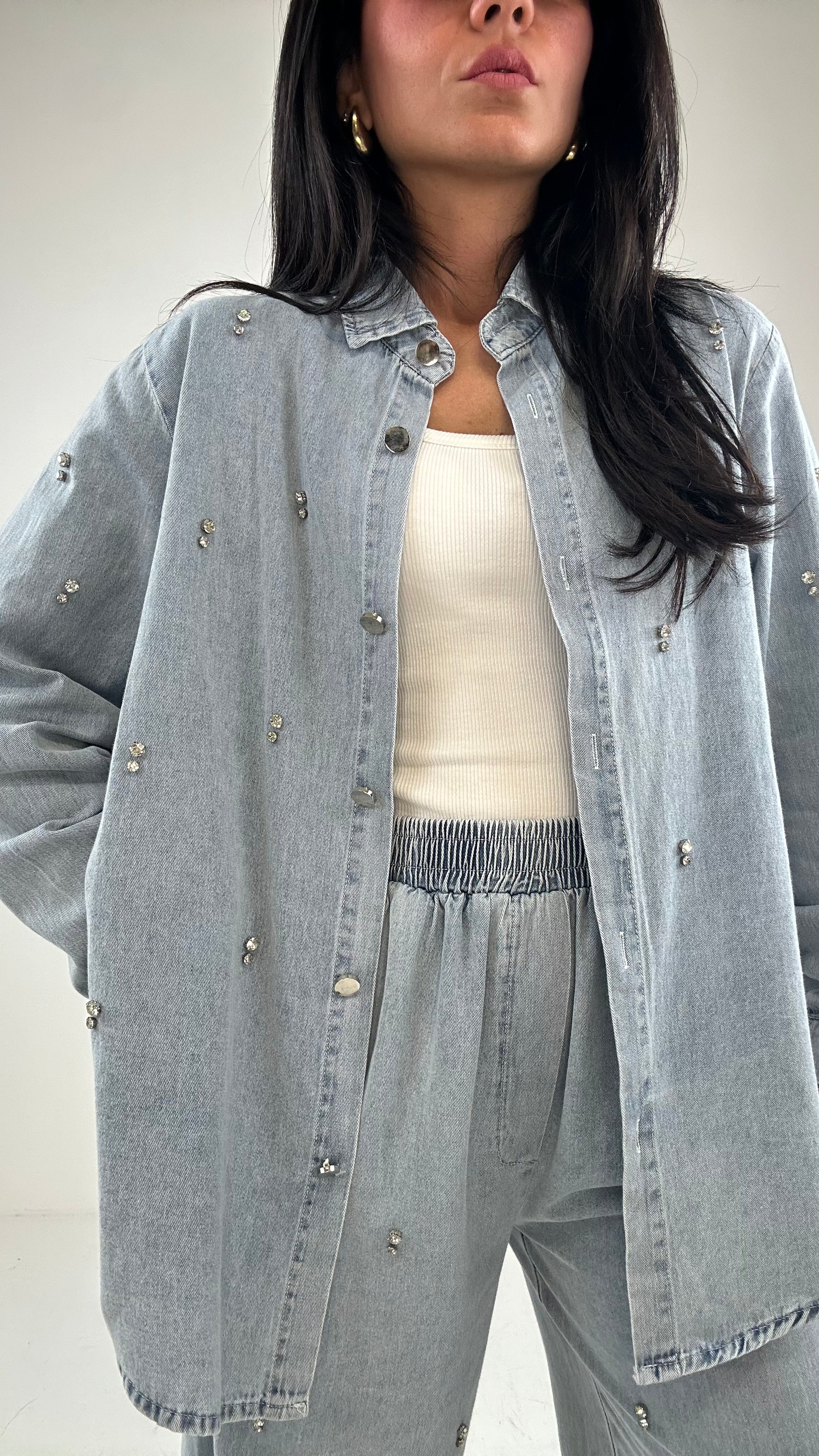 Coordinato BRILL - JEANS CHIARO