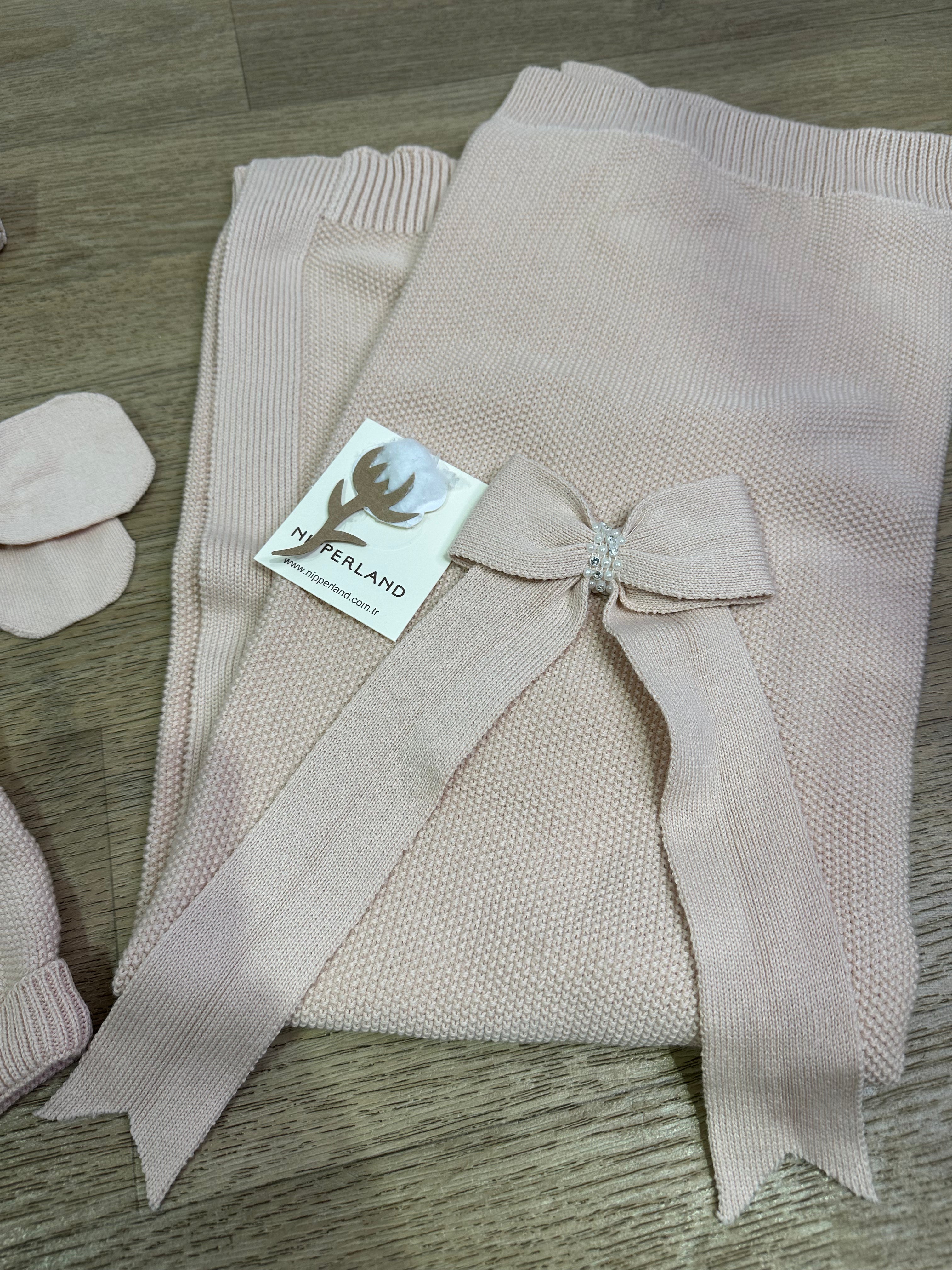 Set NASCITA IN CALDO COTONE - ROSA CIPRIA