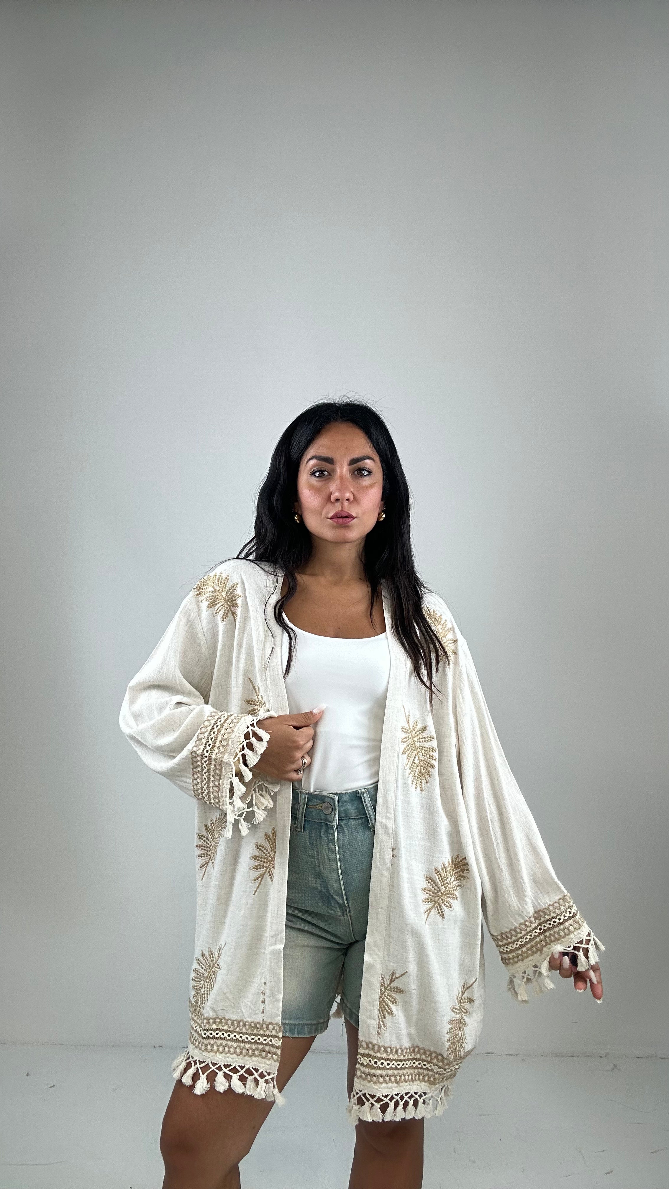 Kimono GERMOGLIO - BEIGE