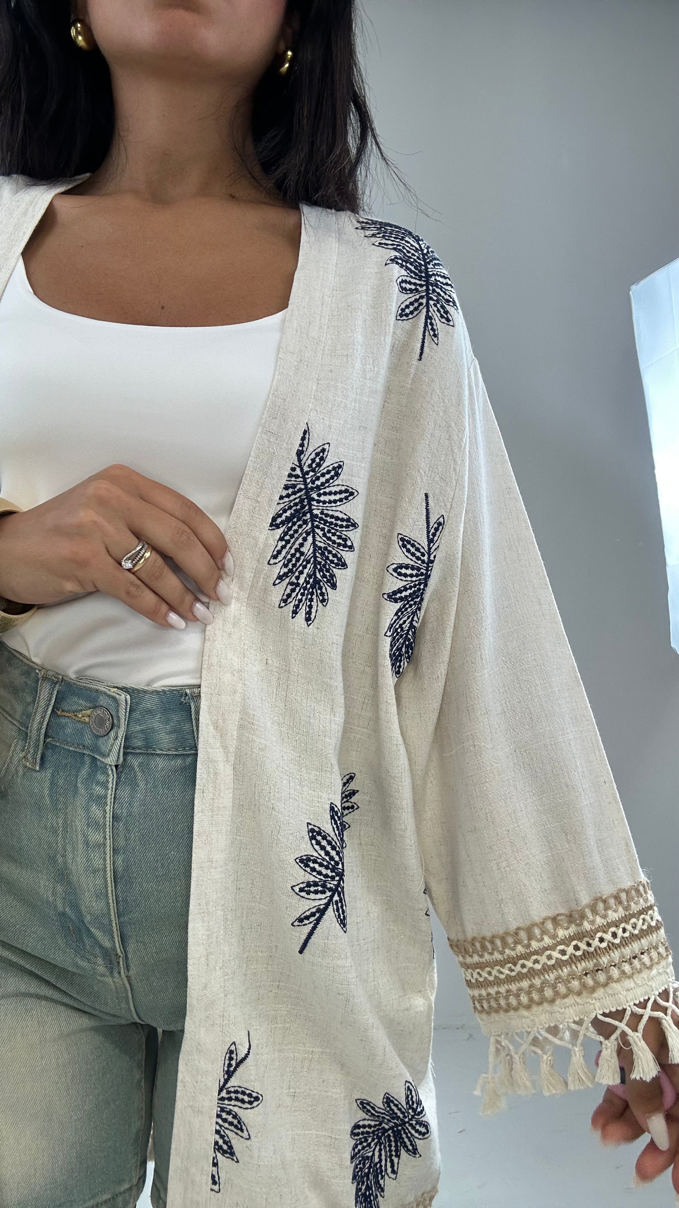 Kimono GERMOGLIO - BLU