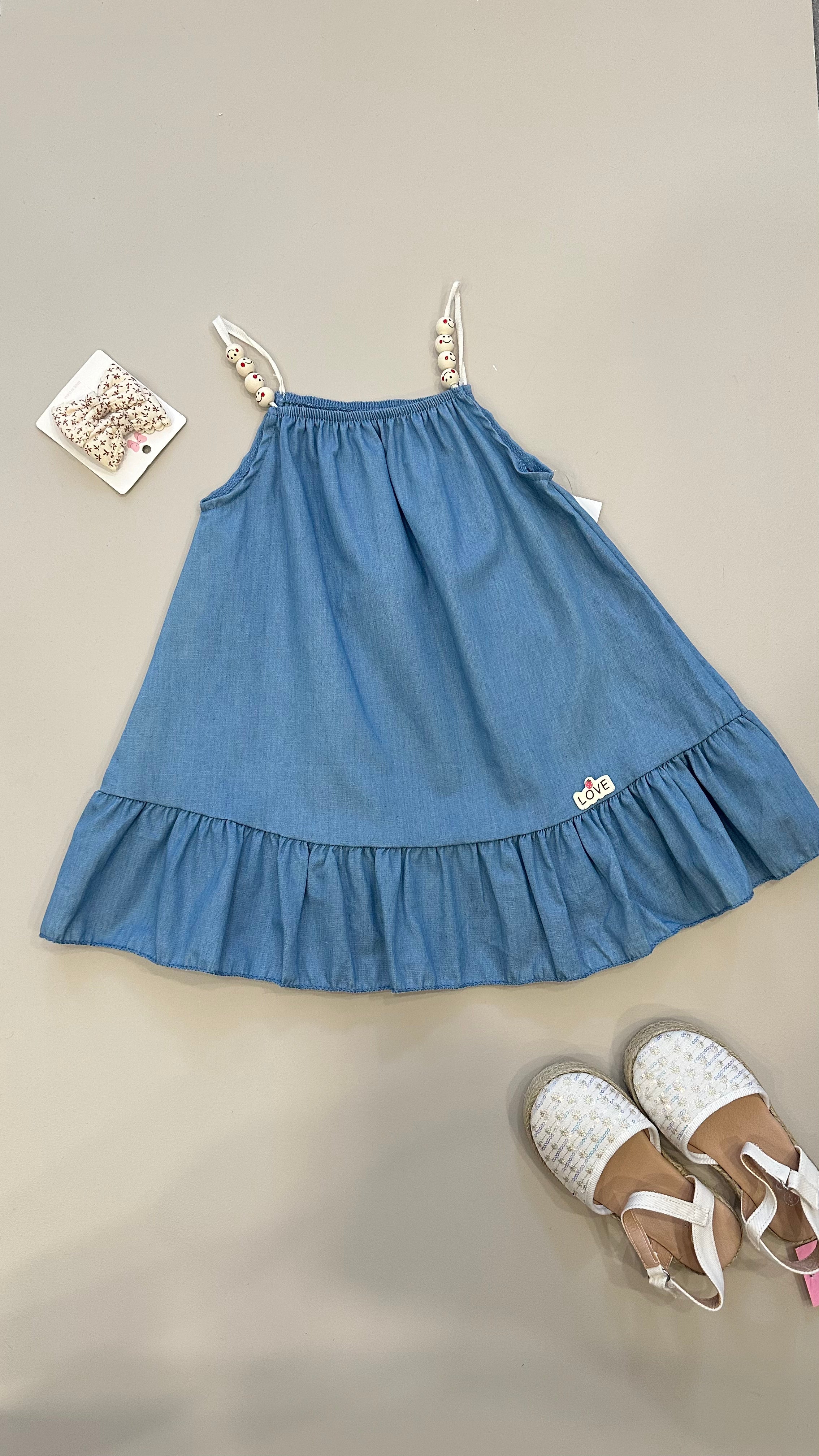 Vestitino LOVE 2-12A - JEANS