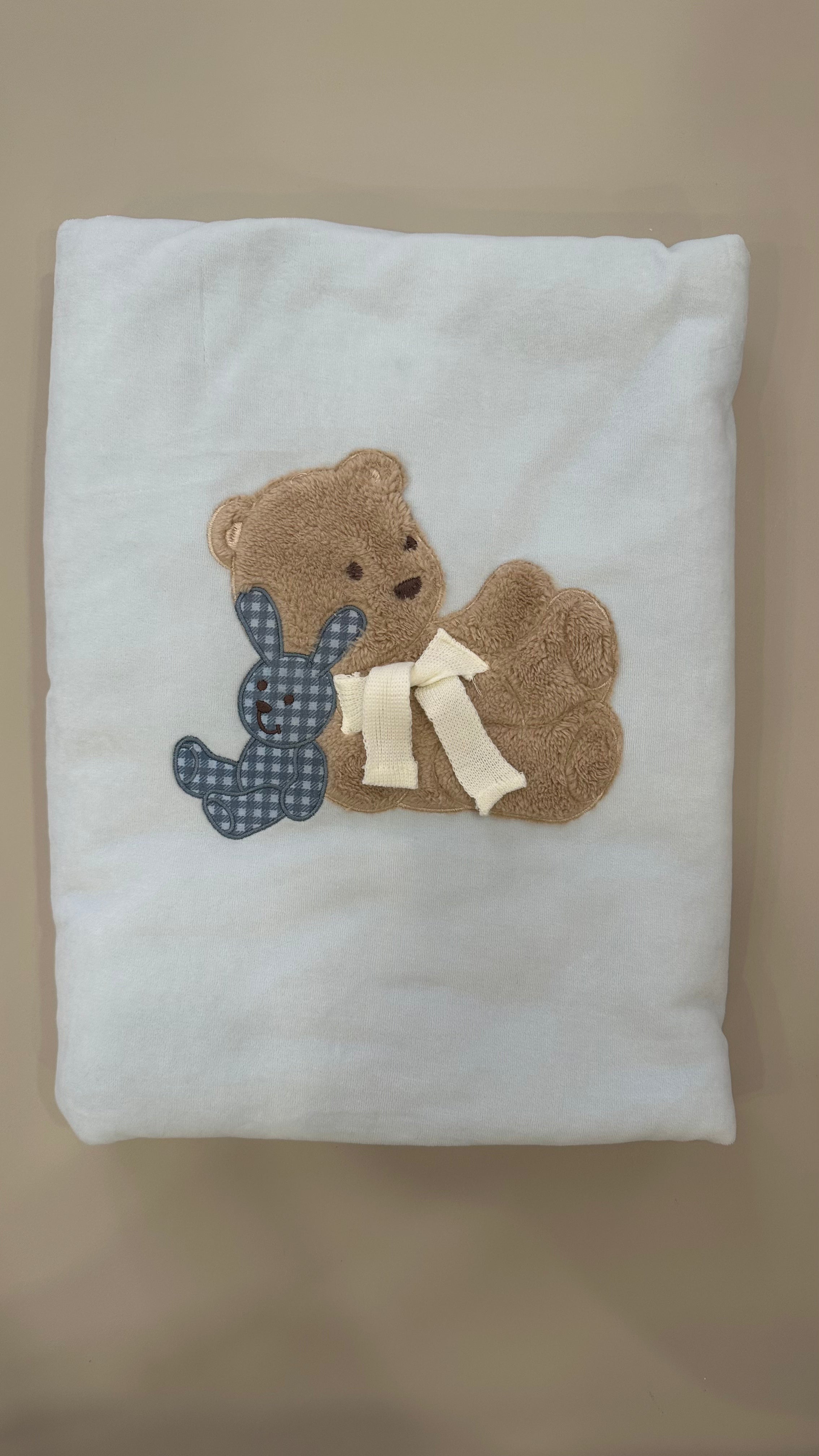 Coperta TEDDY CINIGLIA - CELESTE