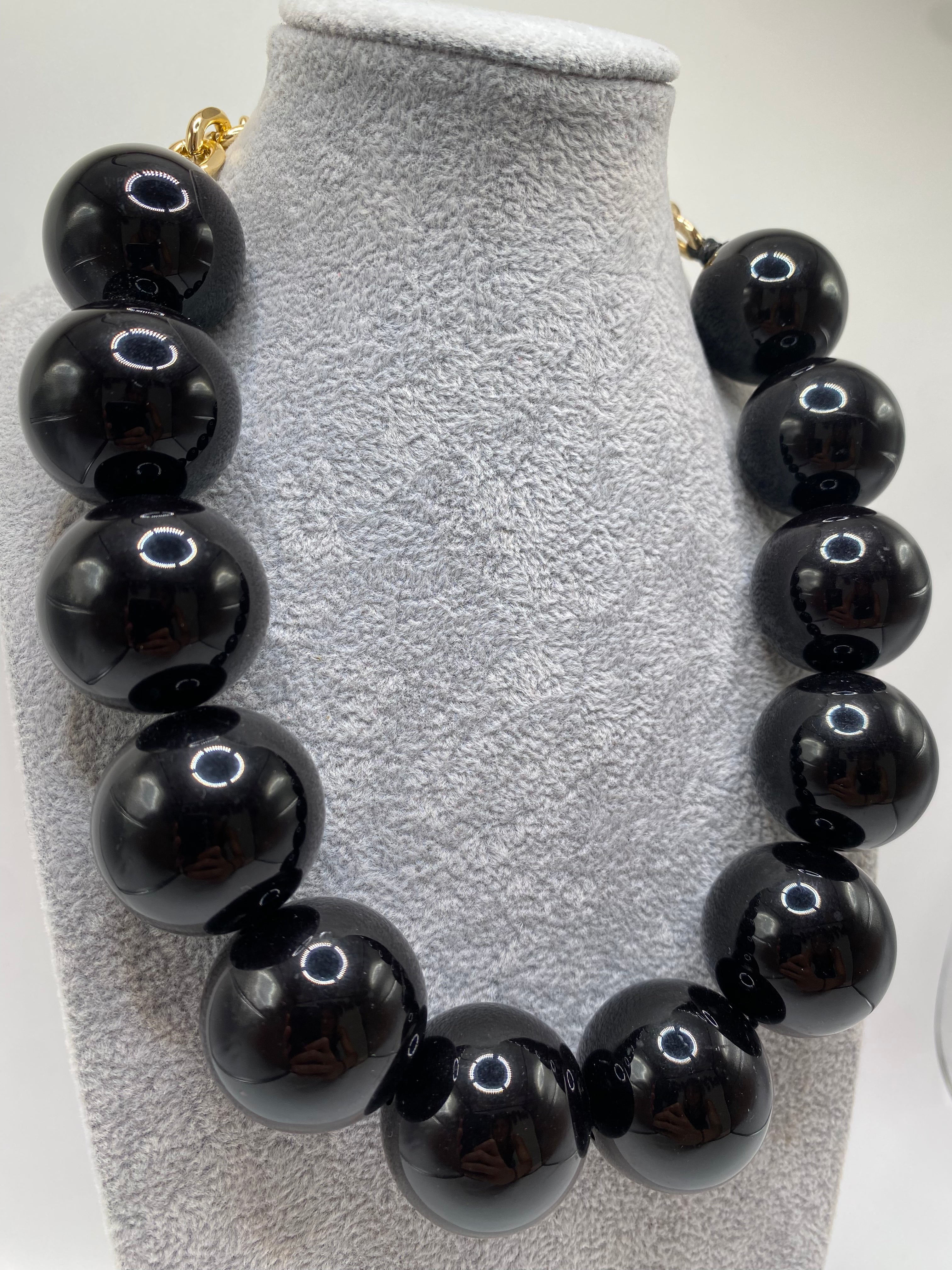 Collana PERLA BIG - NERO