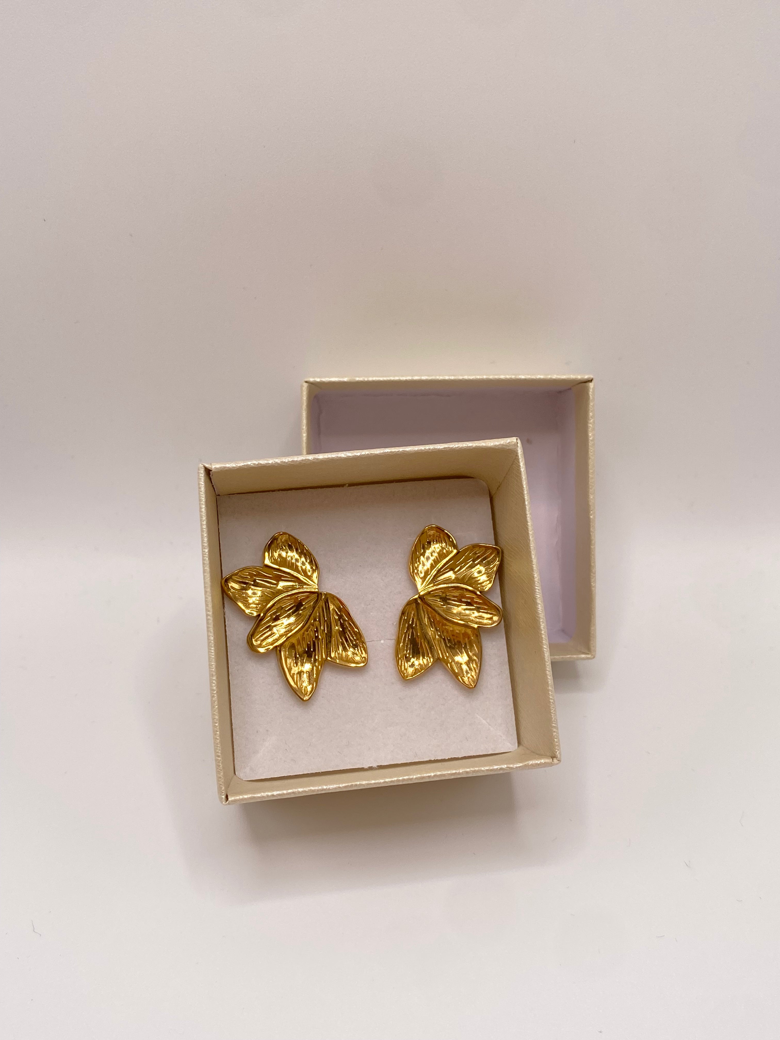Orecchino FOGLIA MINI - ORO