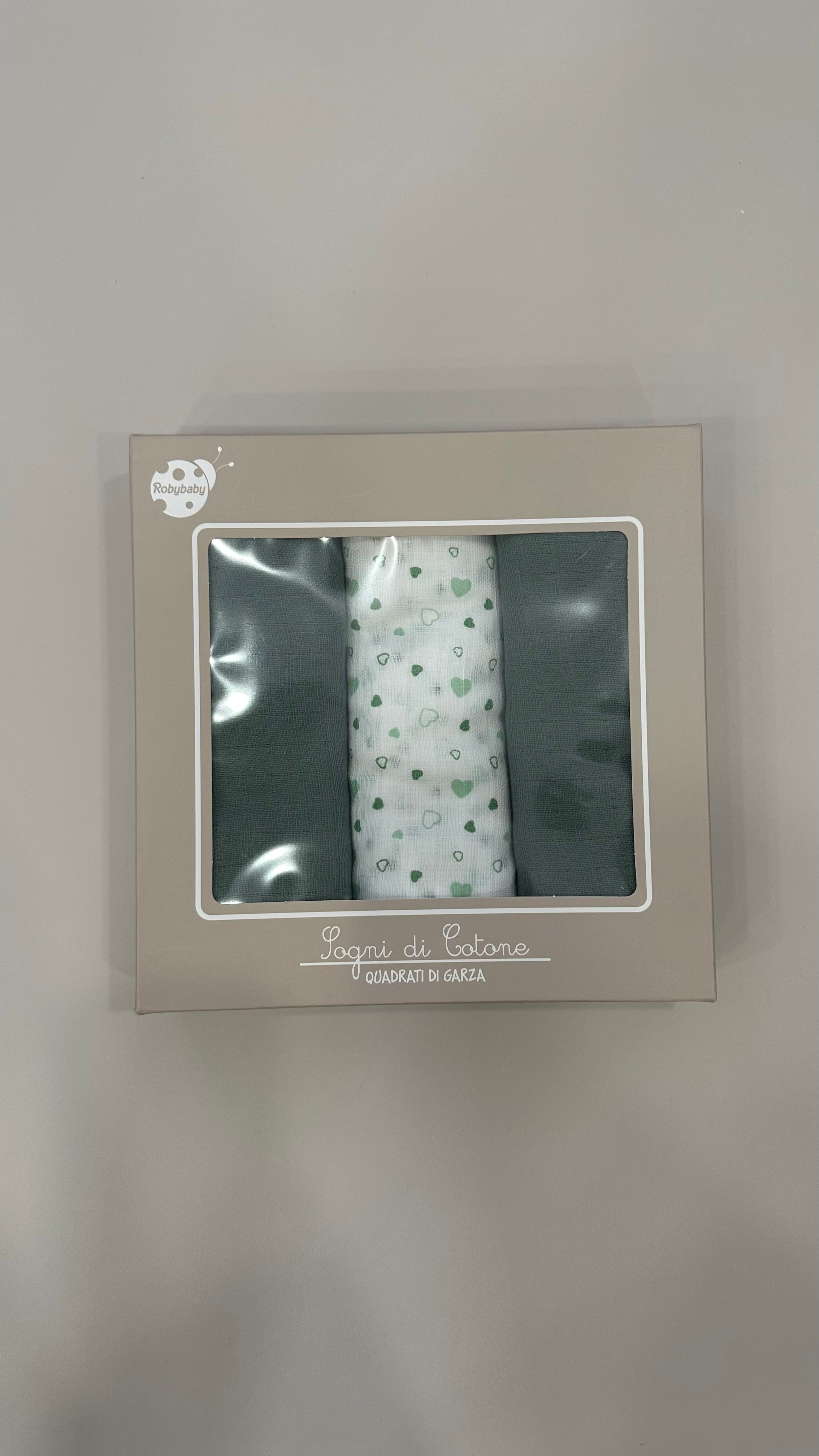 Set MUSSOLE 3PZ - VERDE