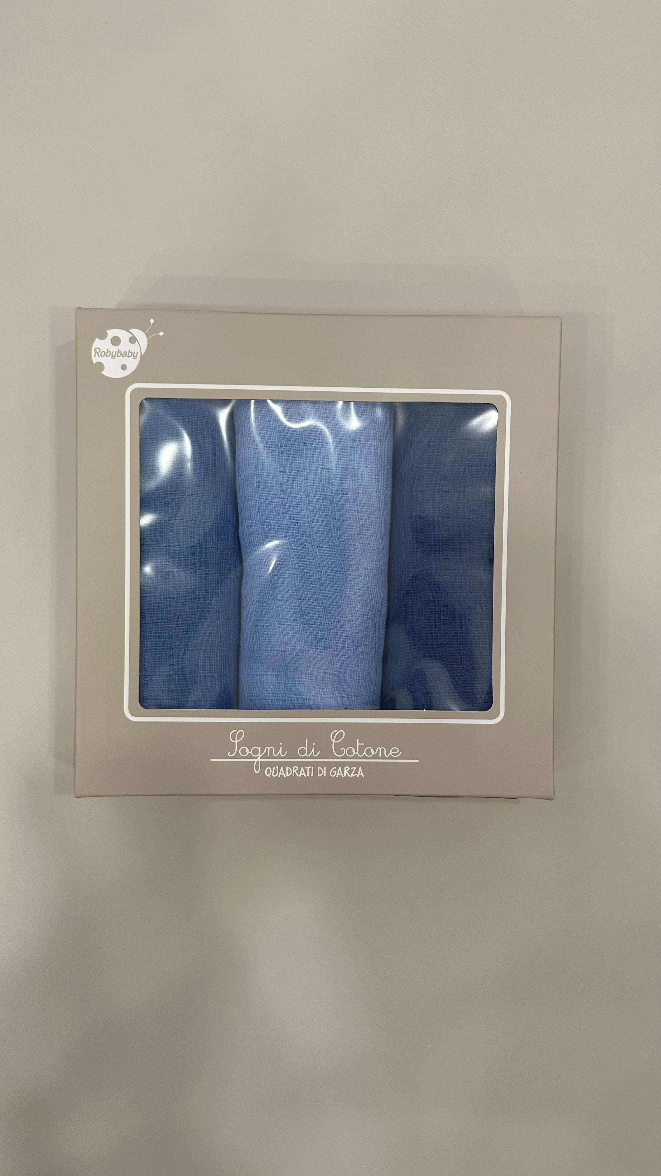 Set MUSSOLE 3PZ - BLU
