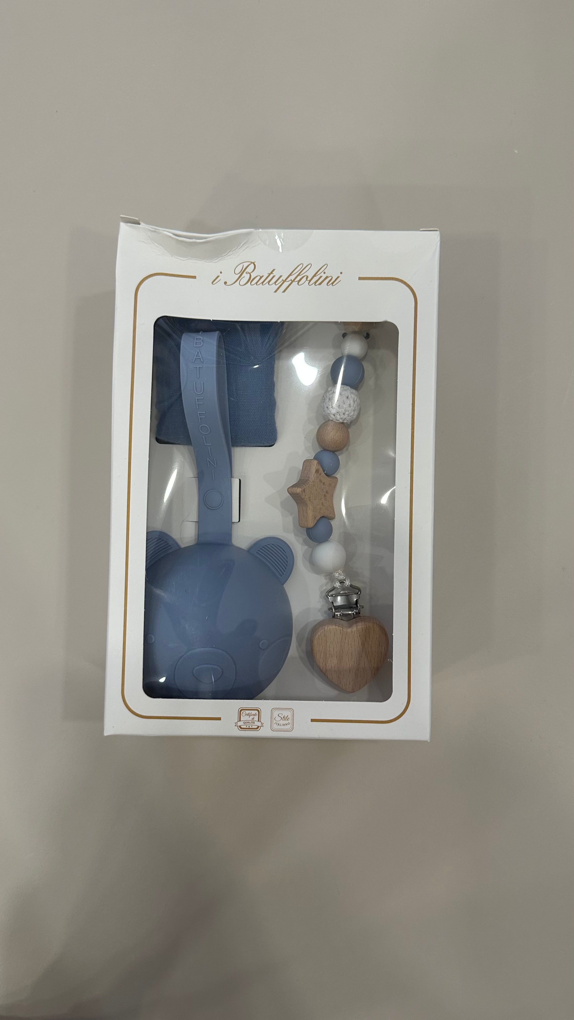 Set DOU DOU+PORTACIUCCIO+CATENELLA - BLU