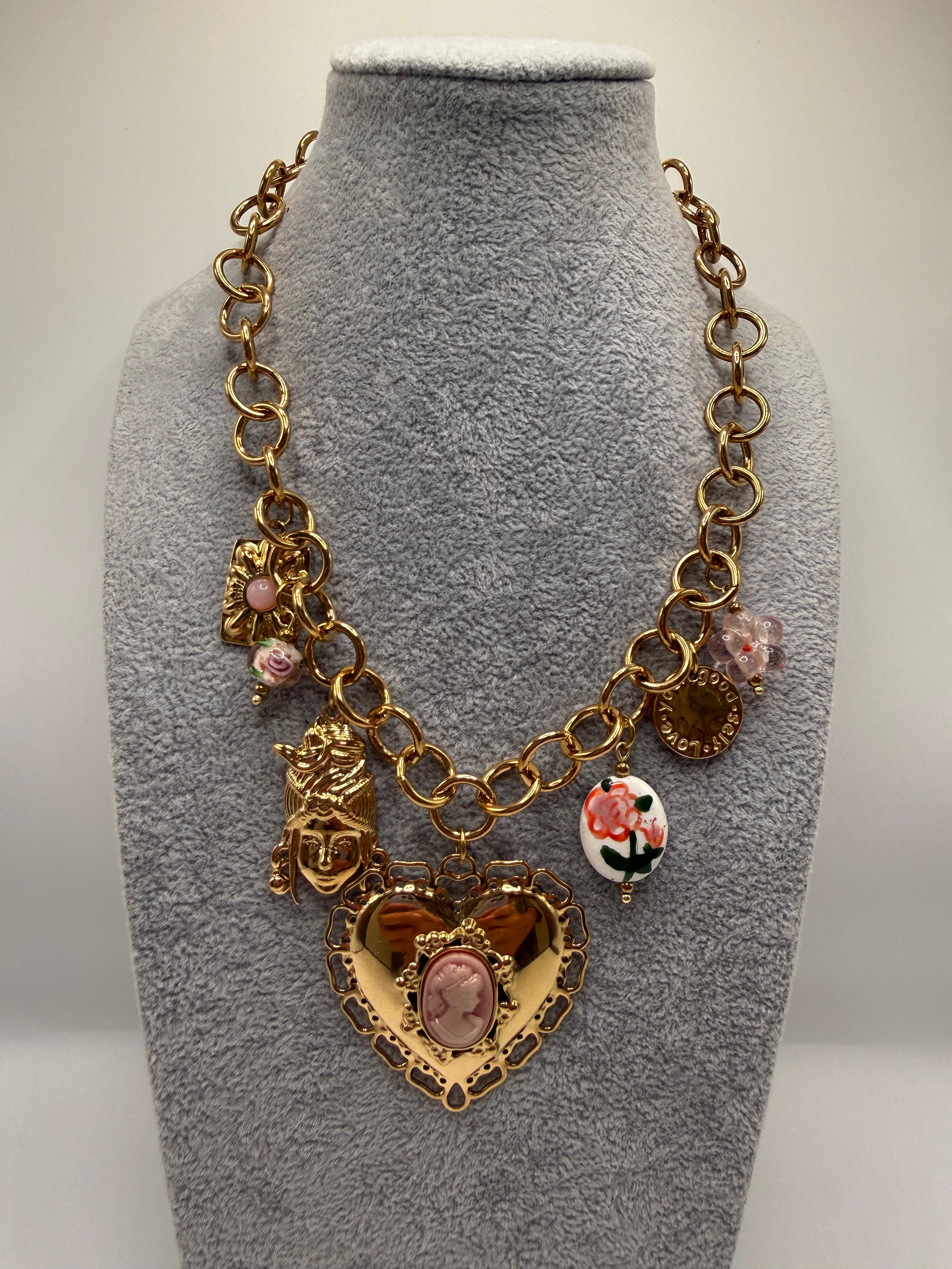 Collana CUORE CONTESSA - ORO
