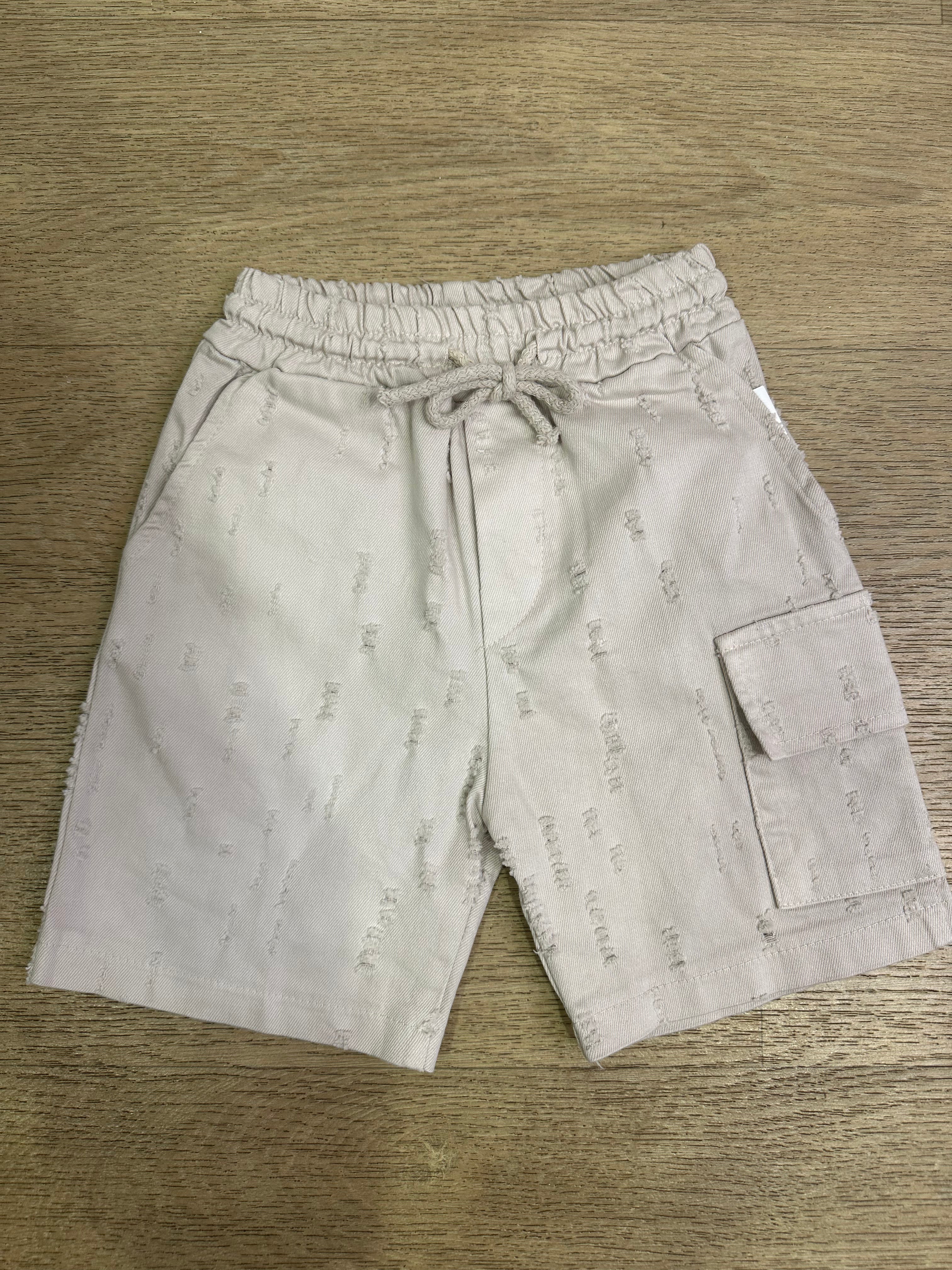Pantaloncino STRAPPETTI 4-14A - BEIGE