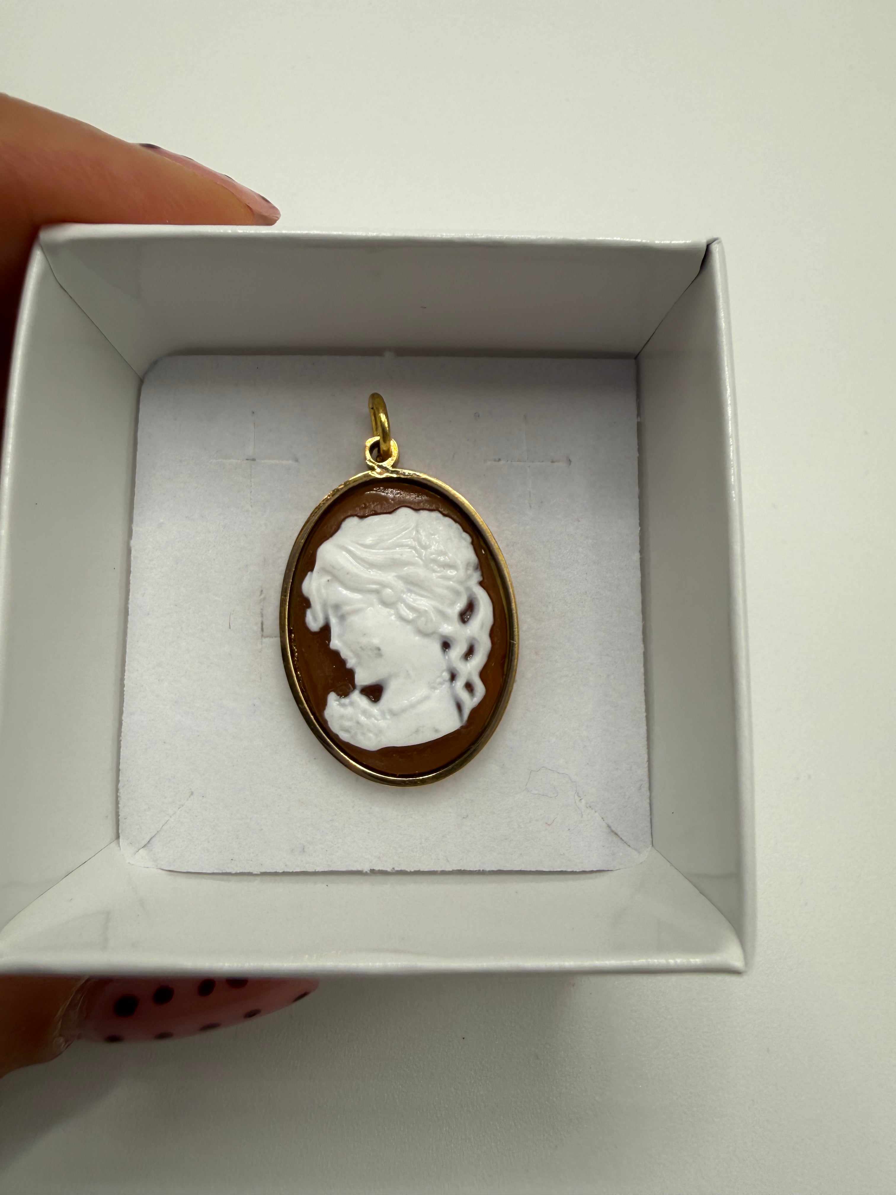 Charm collana CONTESSA - MARRONE