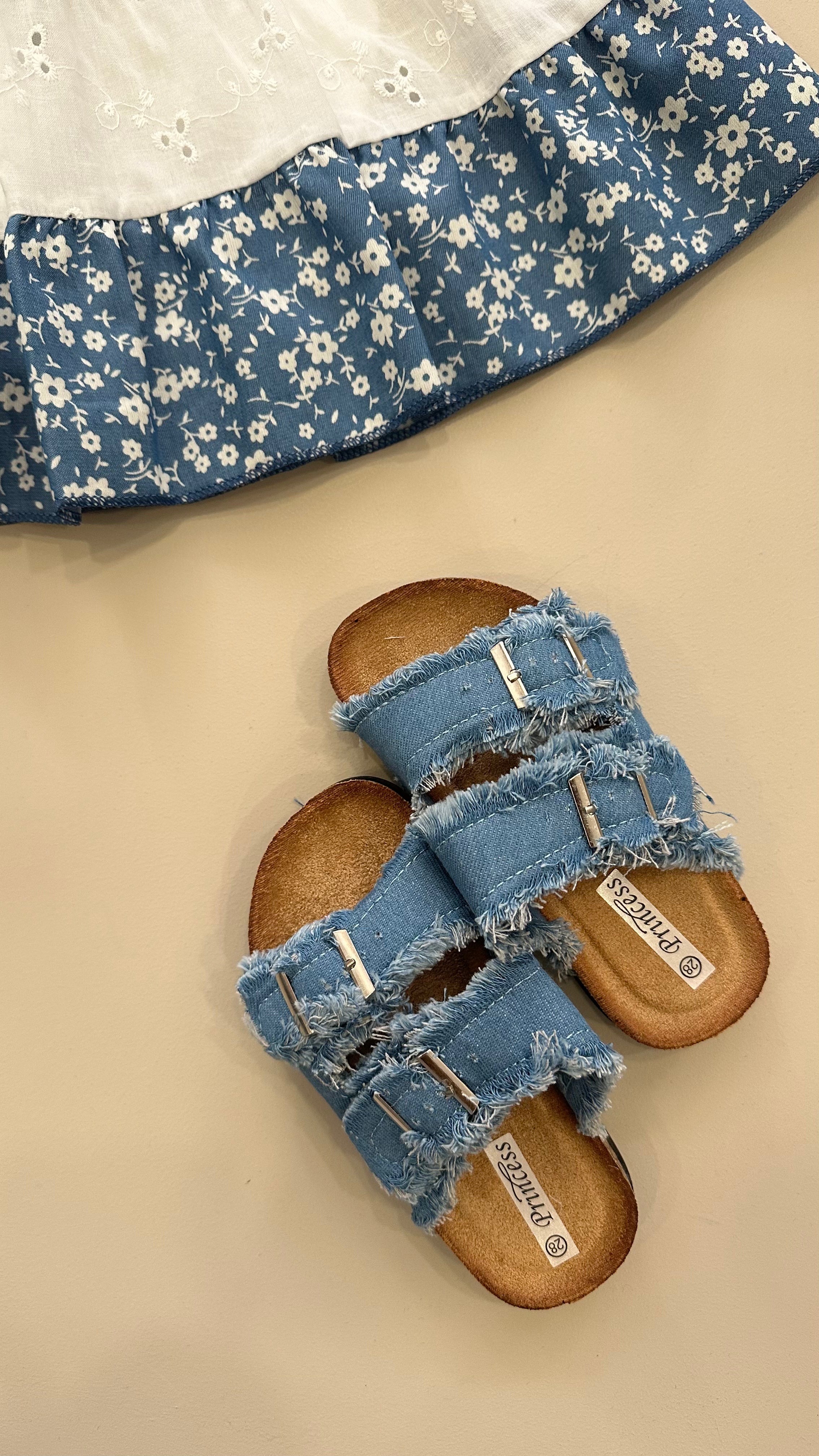 Ciabattina IN JEANS 28-35 - JEANS