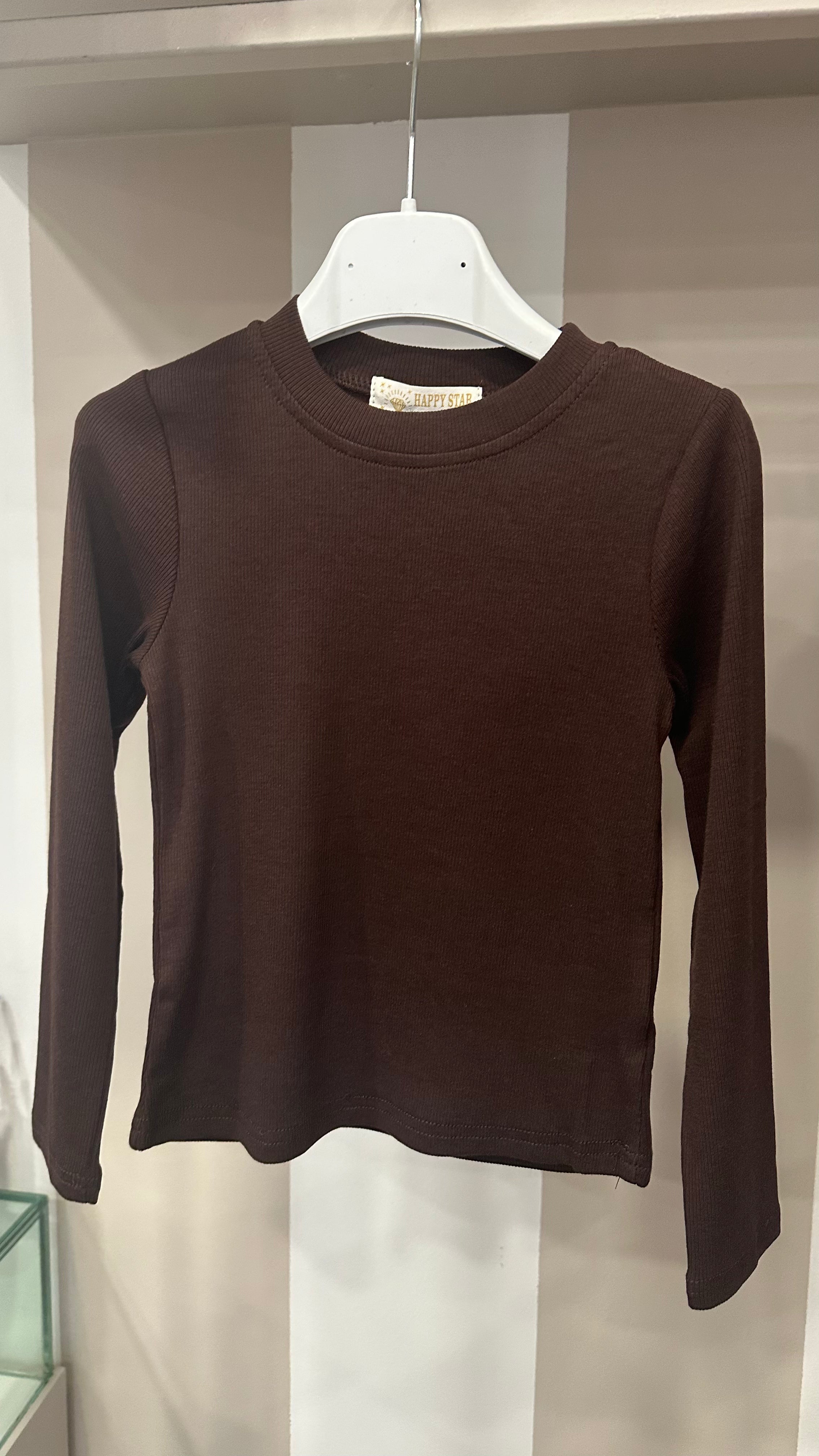 Maglia COSTINE 4-14A - MARRONE