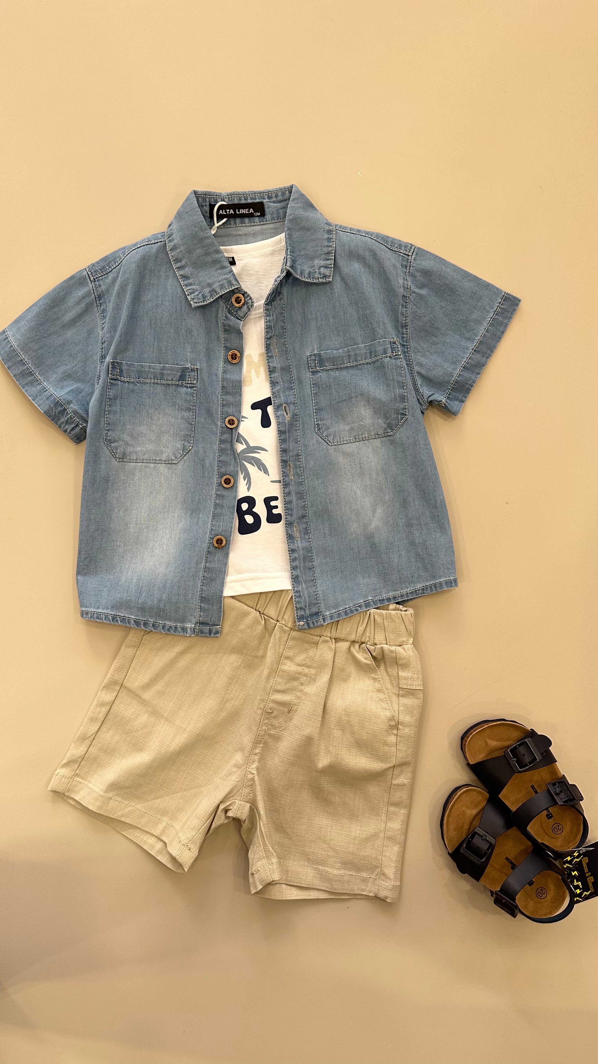 Coordinato MEET BEACH 12-36M - BEIGE