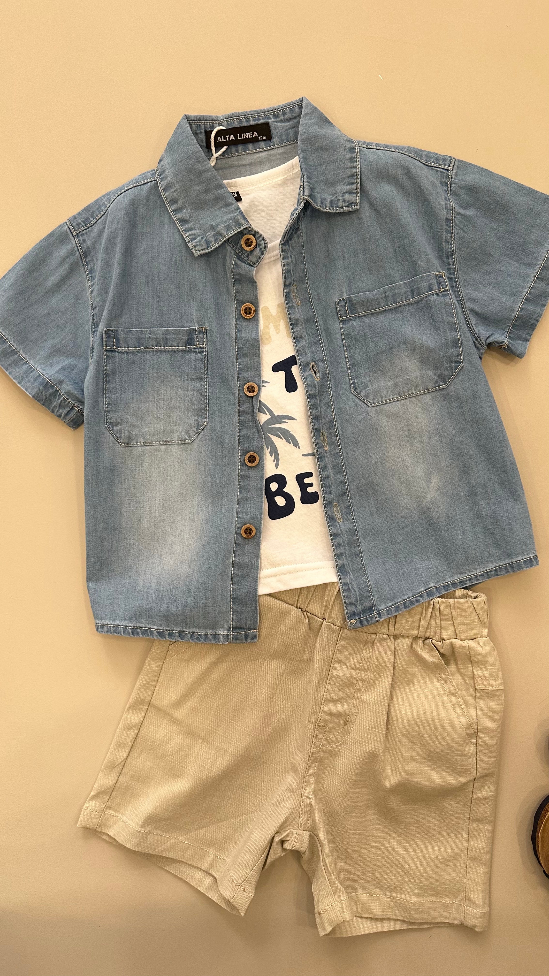 Coordinato MEET BEACH 12-36M - BEIGE