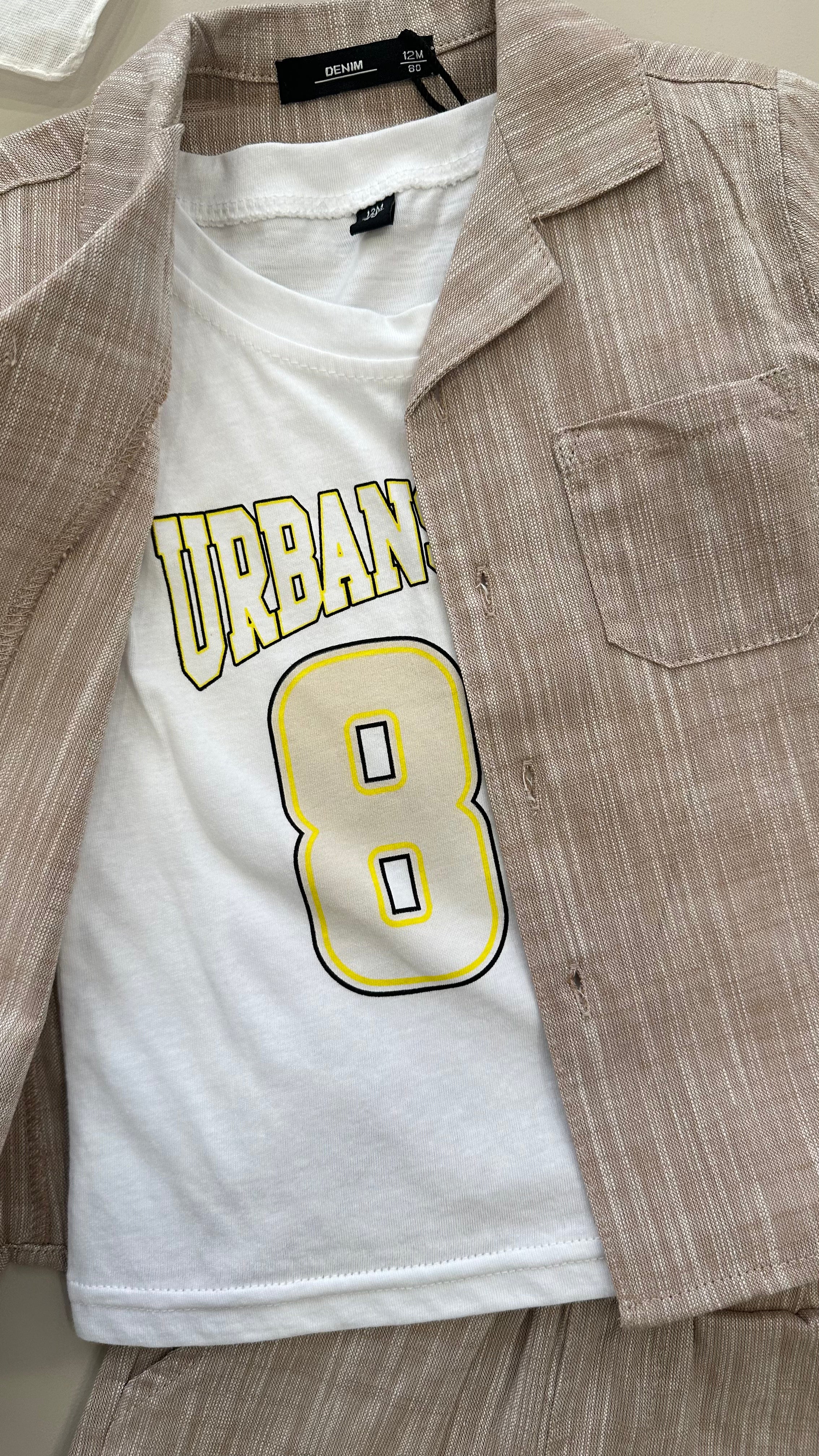 Coordinato URBANSTREET 12-36M - BEIGE
