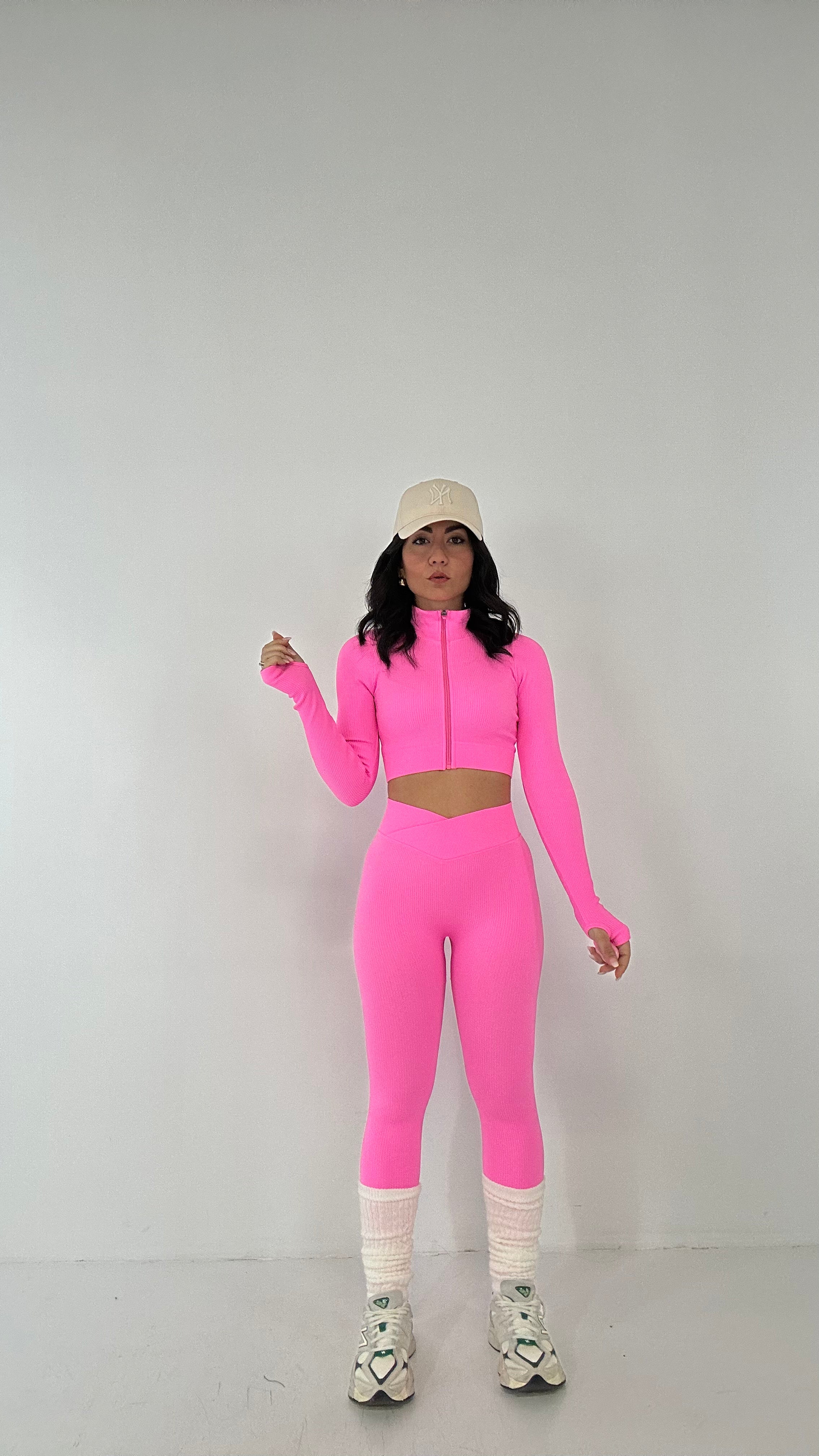 Coordinato ZIP E V - FUXIA