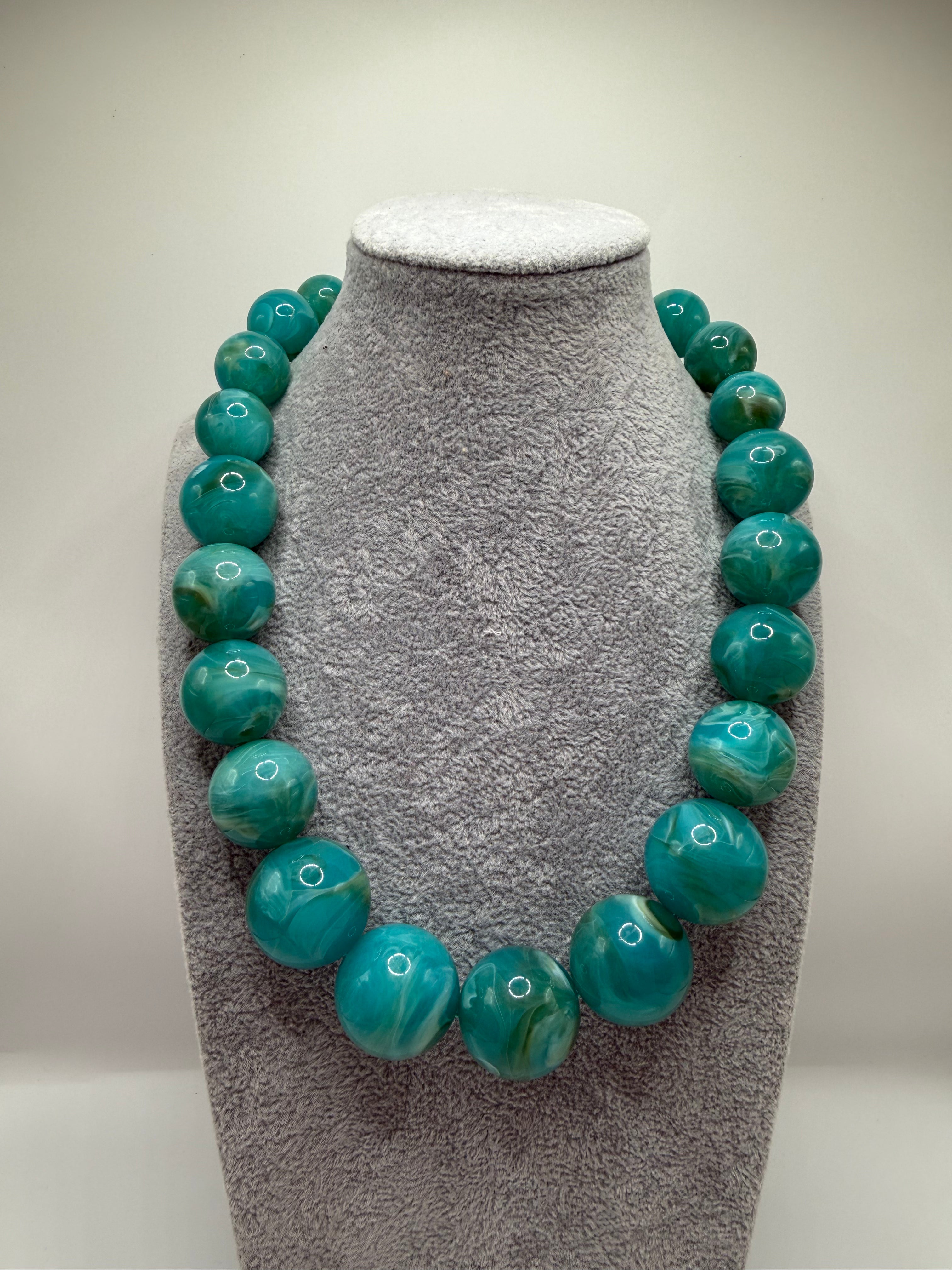 Collana MINI PERLA SUM - CELESTE