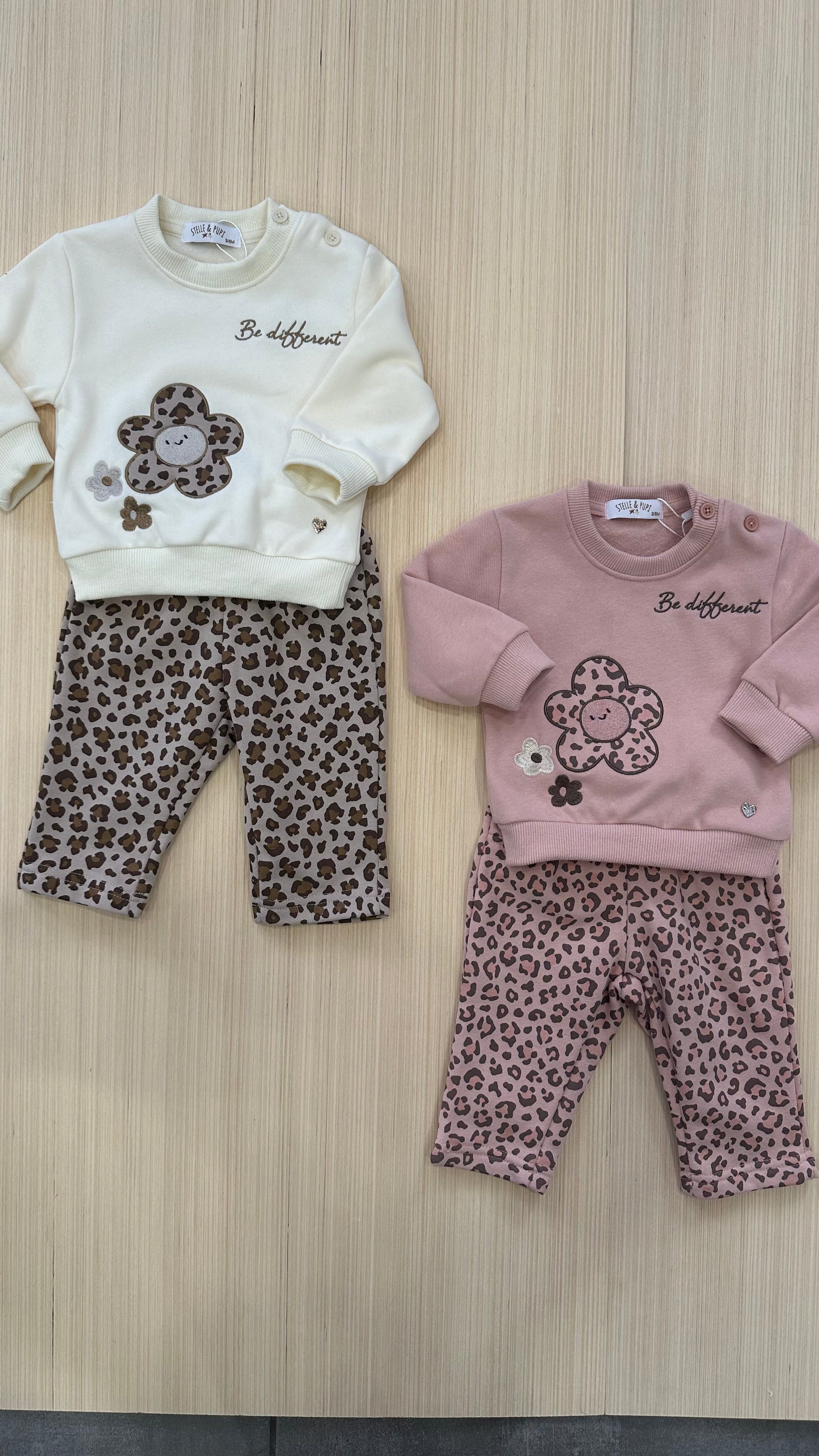 Tuta BE DIFFERENT 3-18M - PANNA