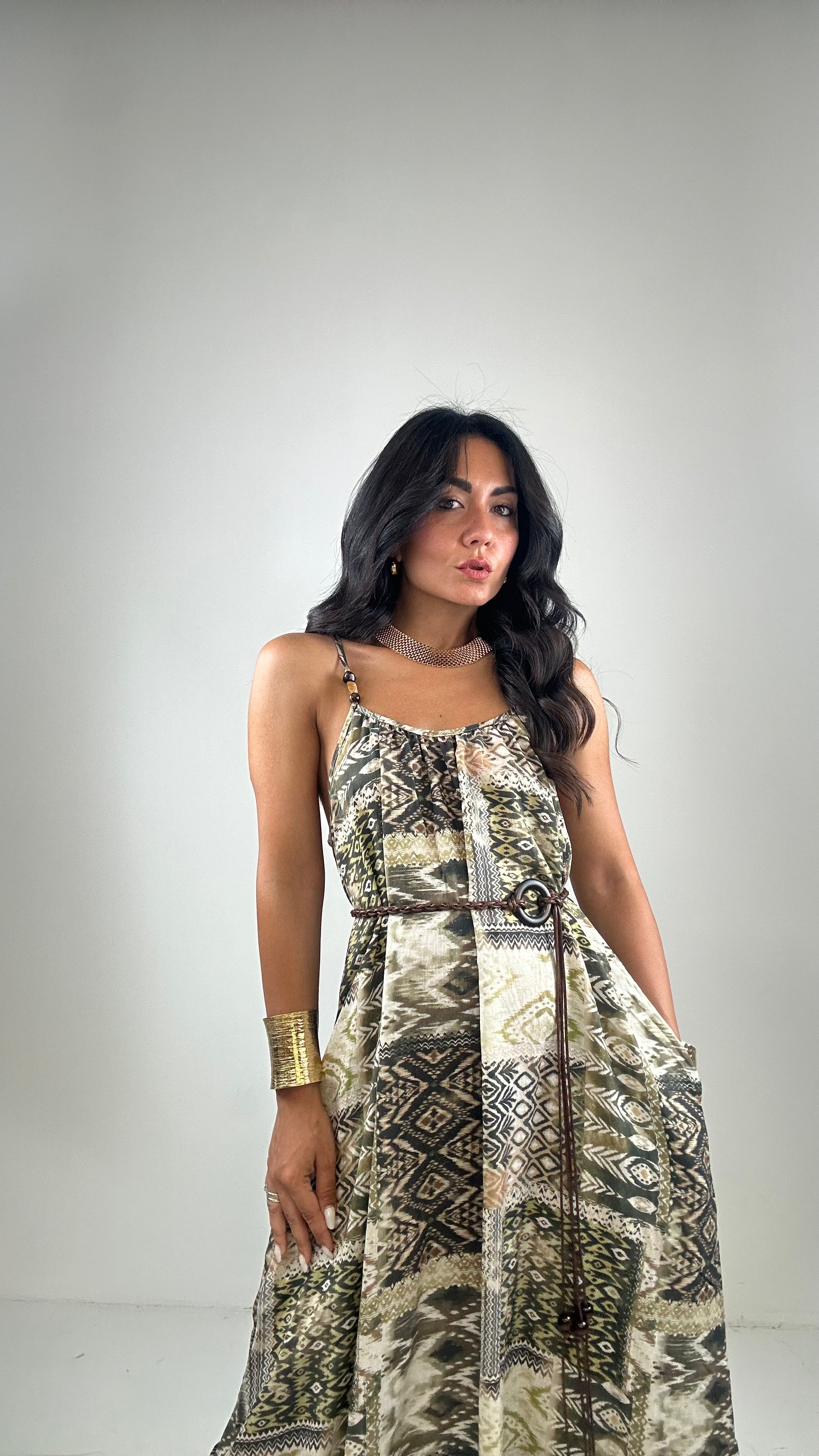 Vestito FRIDA - VERDE