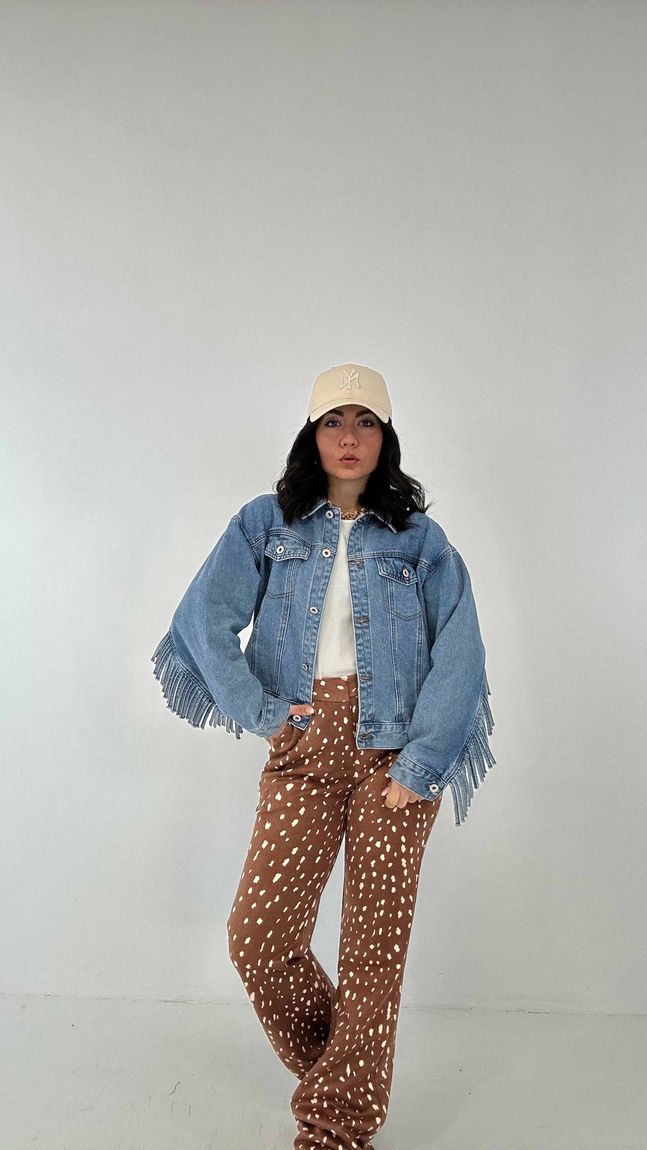 Pantalone LUMINA BAMBI - CAMMELLO