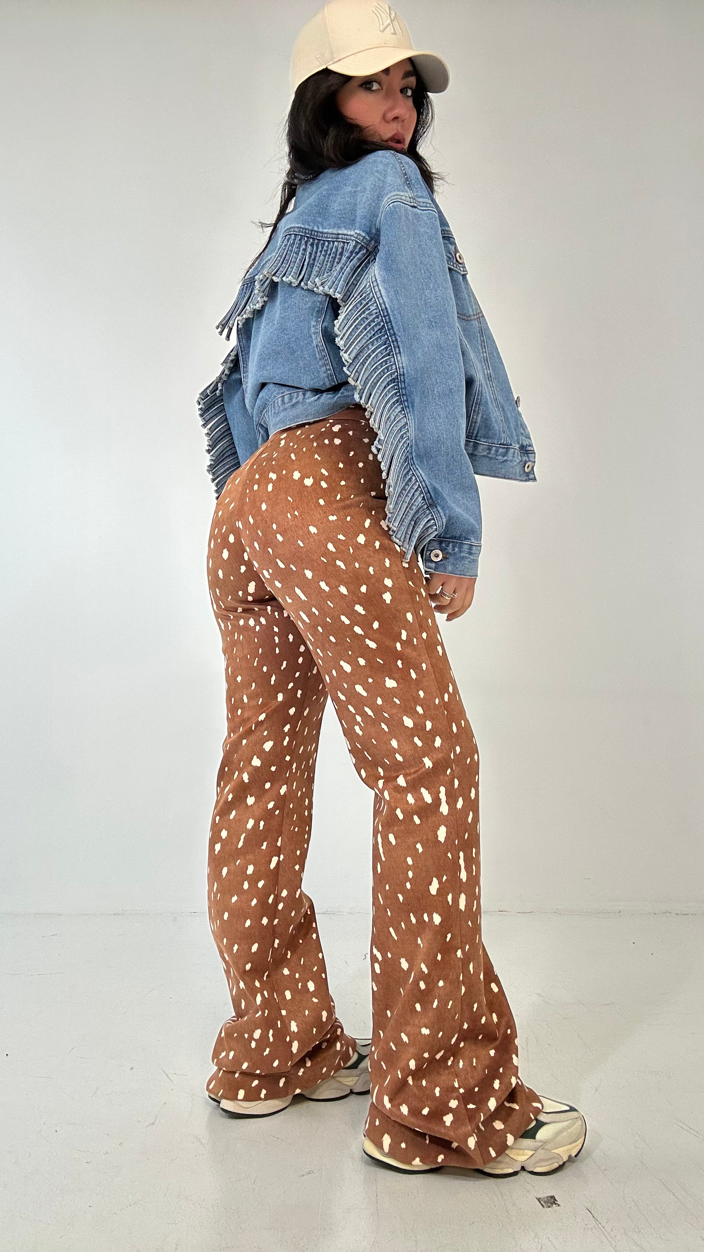 Pantalone LUMINA BAMBI - CAMMELLO
