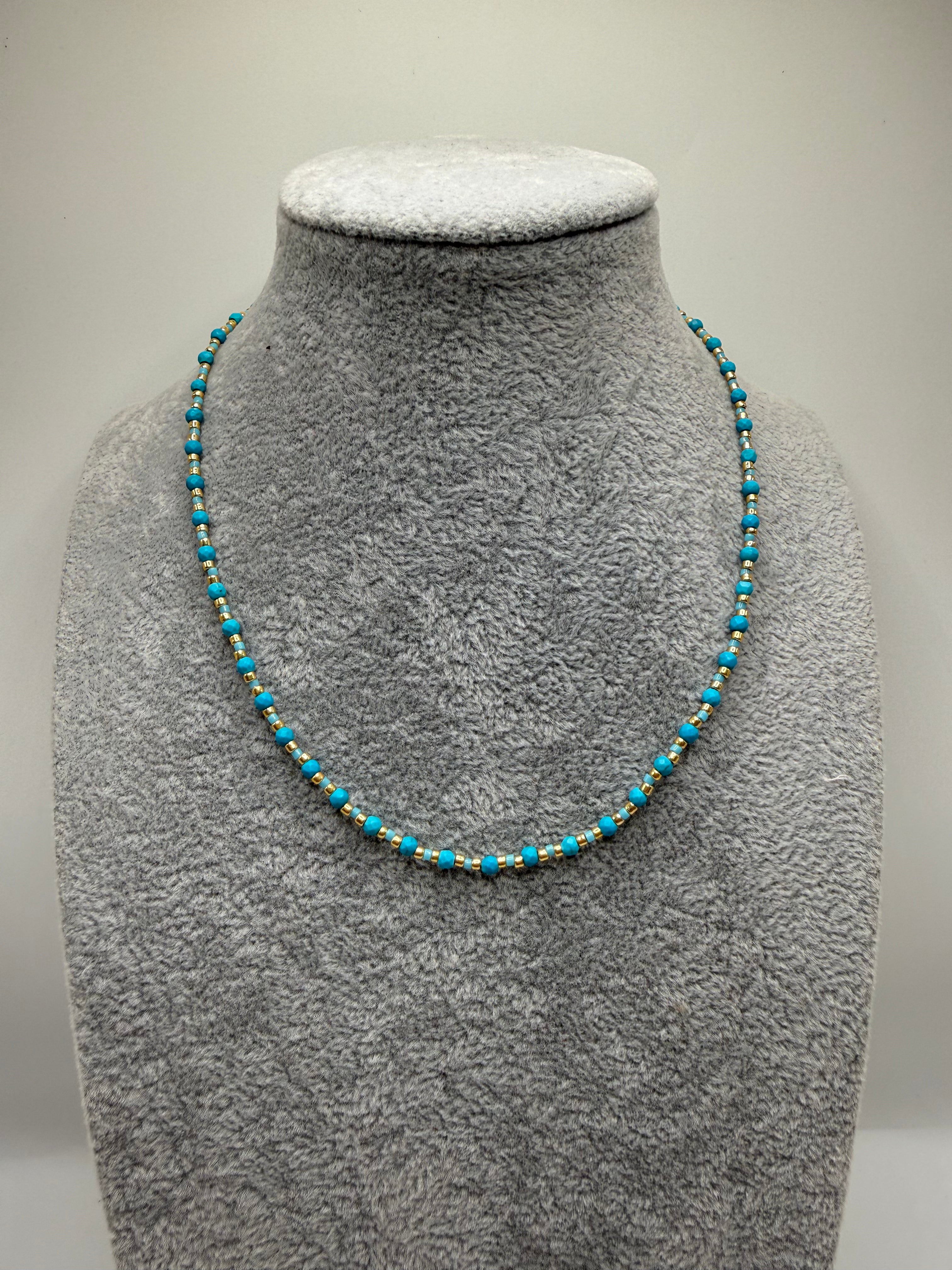 Collana PERLINE SUMM - CELESTE