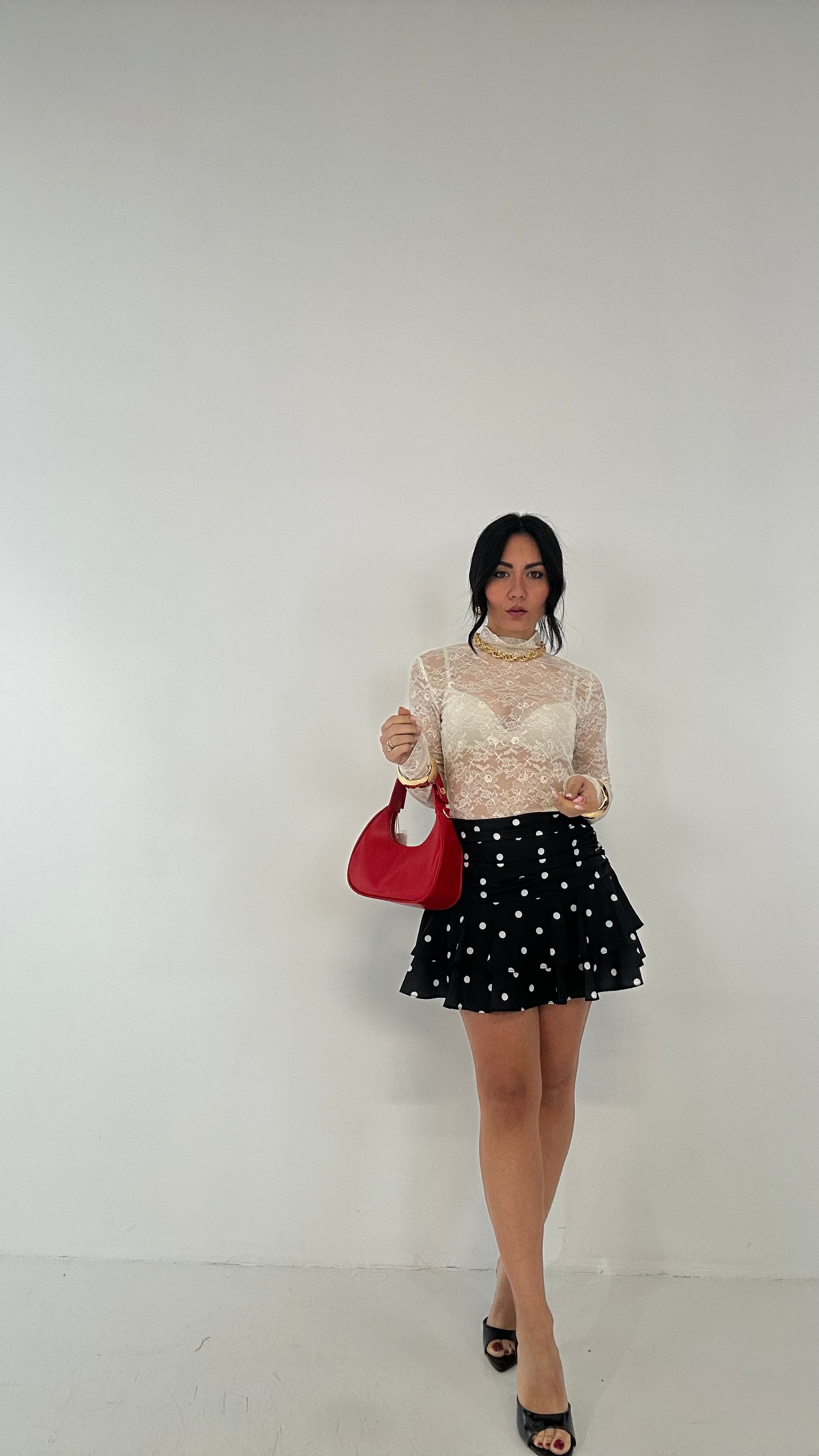 Gonna BALZETTA POIS - NERO