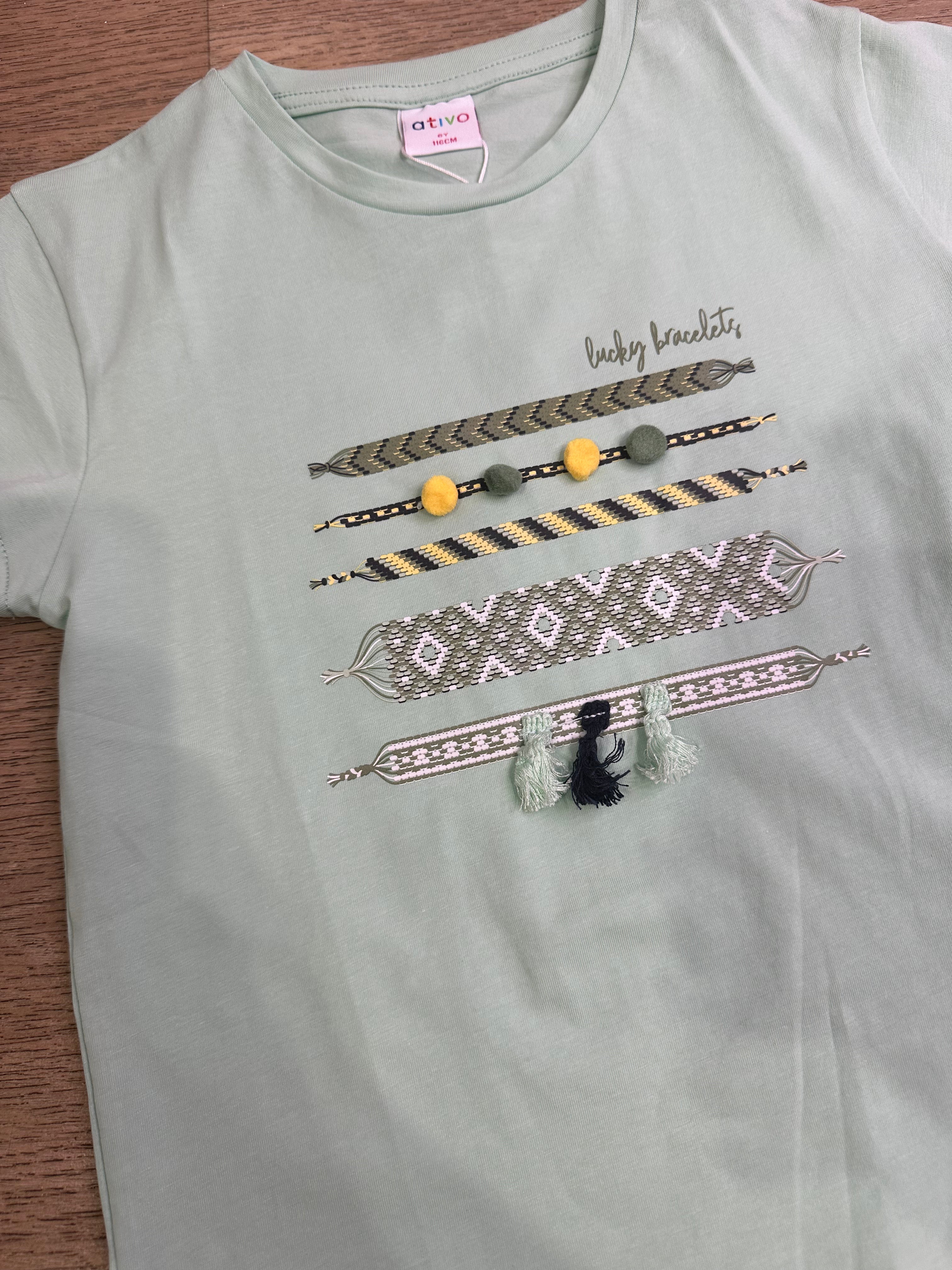 T-shirt BRACCIALETTO 4-14A - VERDE