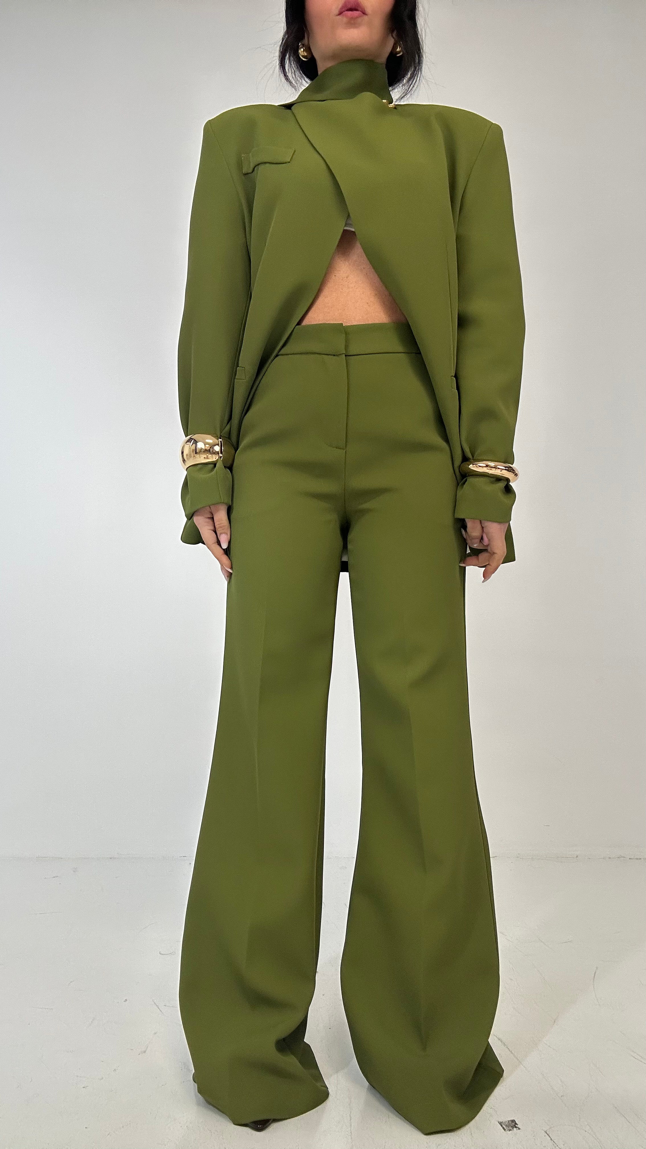 Pantalone LUMINA SCIAL - VERDE