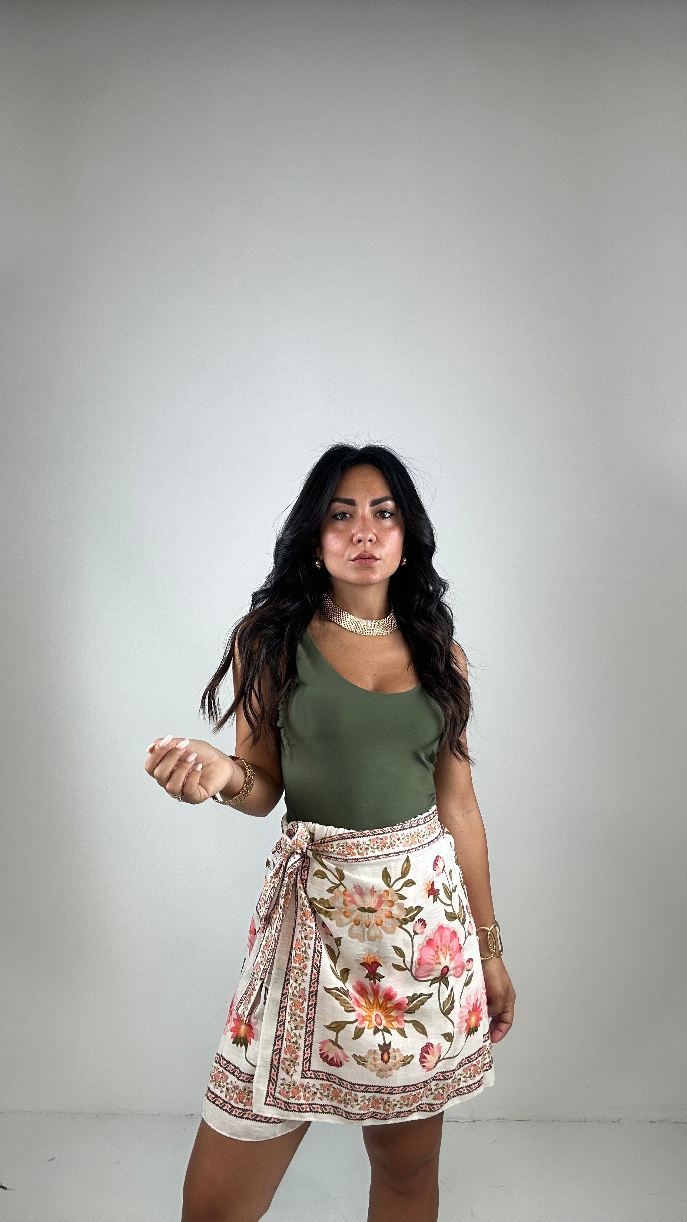 Pantagonna PAREO - VERDE MILITARE