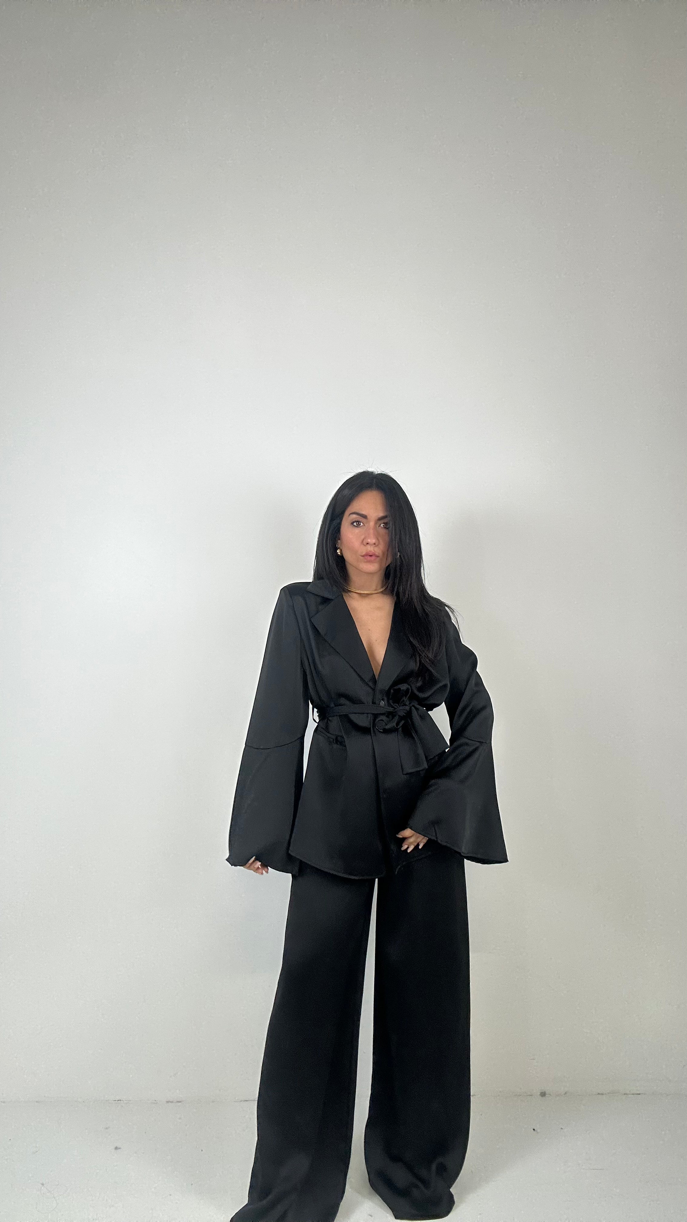 Tailleur SATIN - NERO
