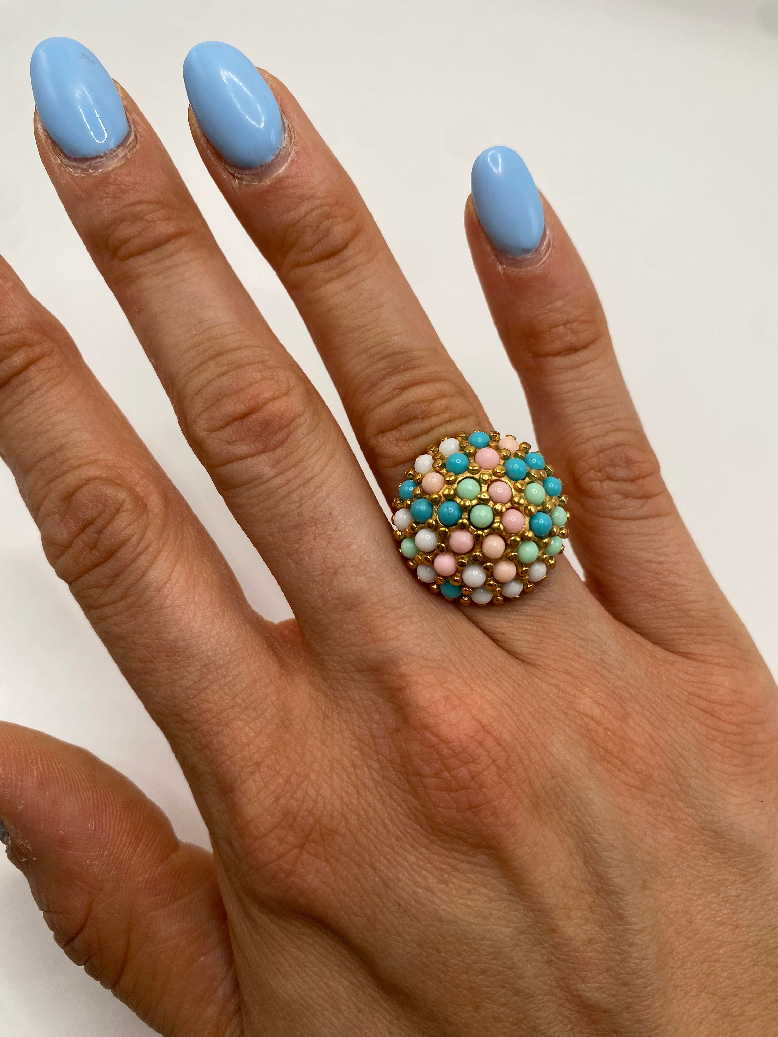 Anello PERLE MULT - MULTICOLOR