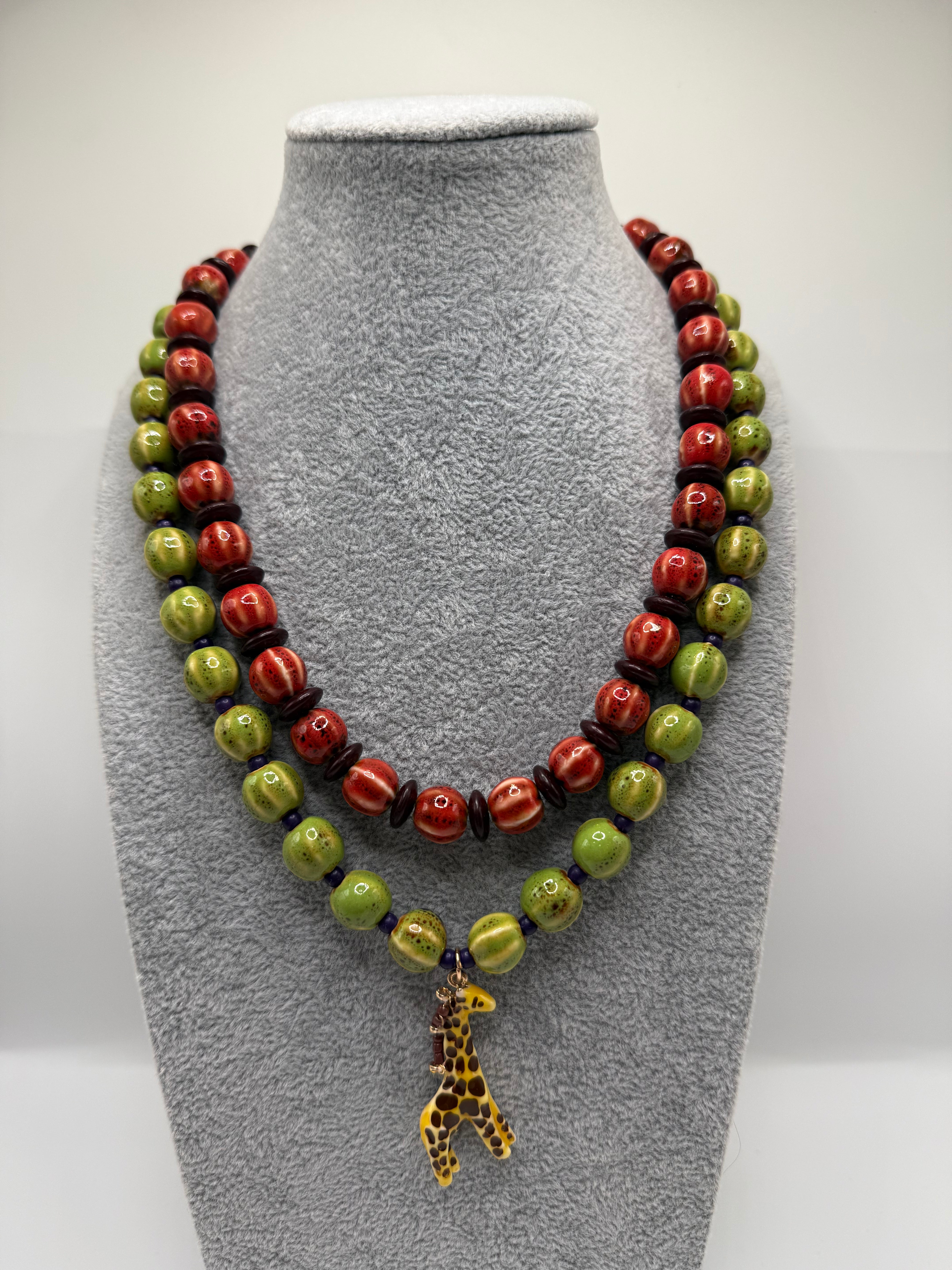 Collana GIRAFFA - VERDE