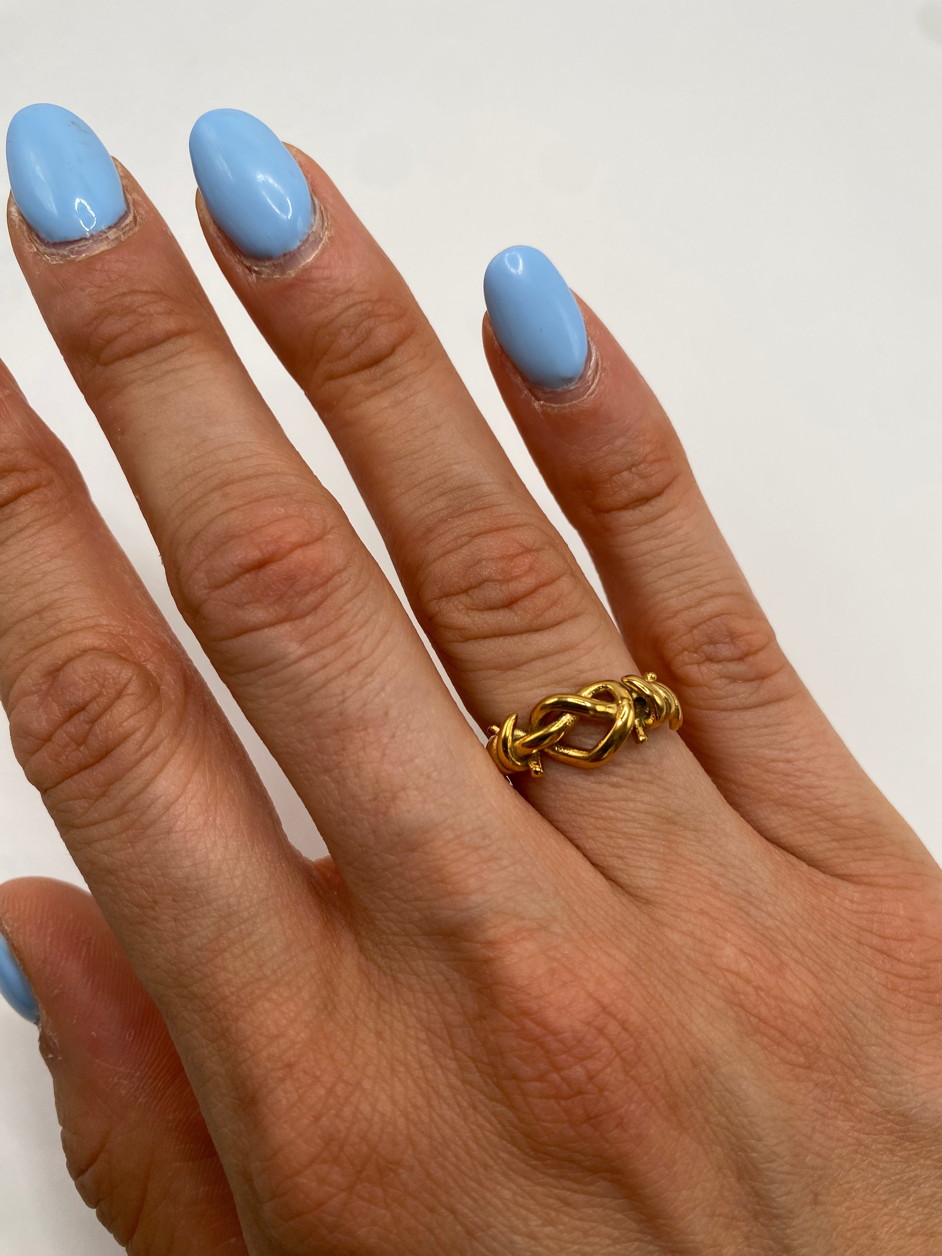 Anello NODO CUORE - ORO