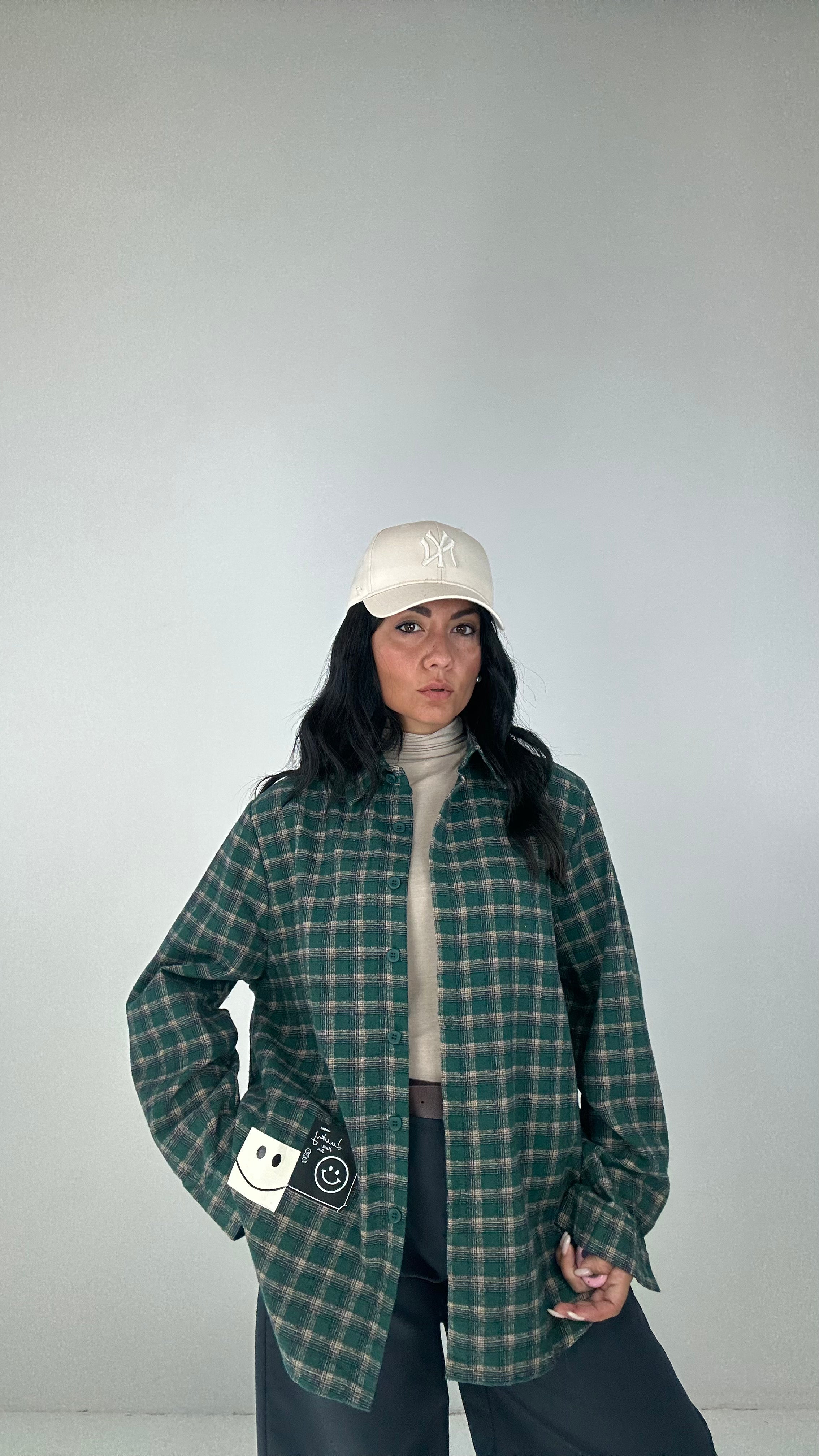 Camicia QUADRINI - VERDE
