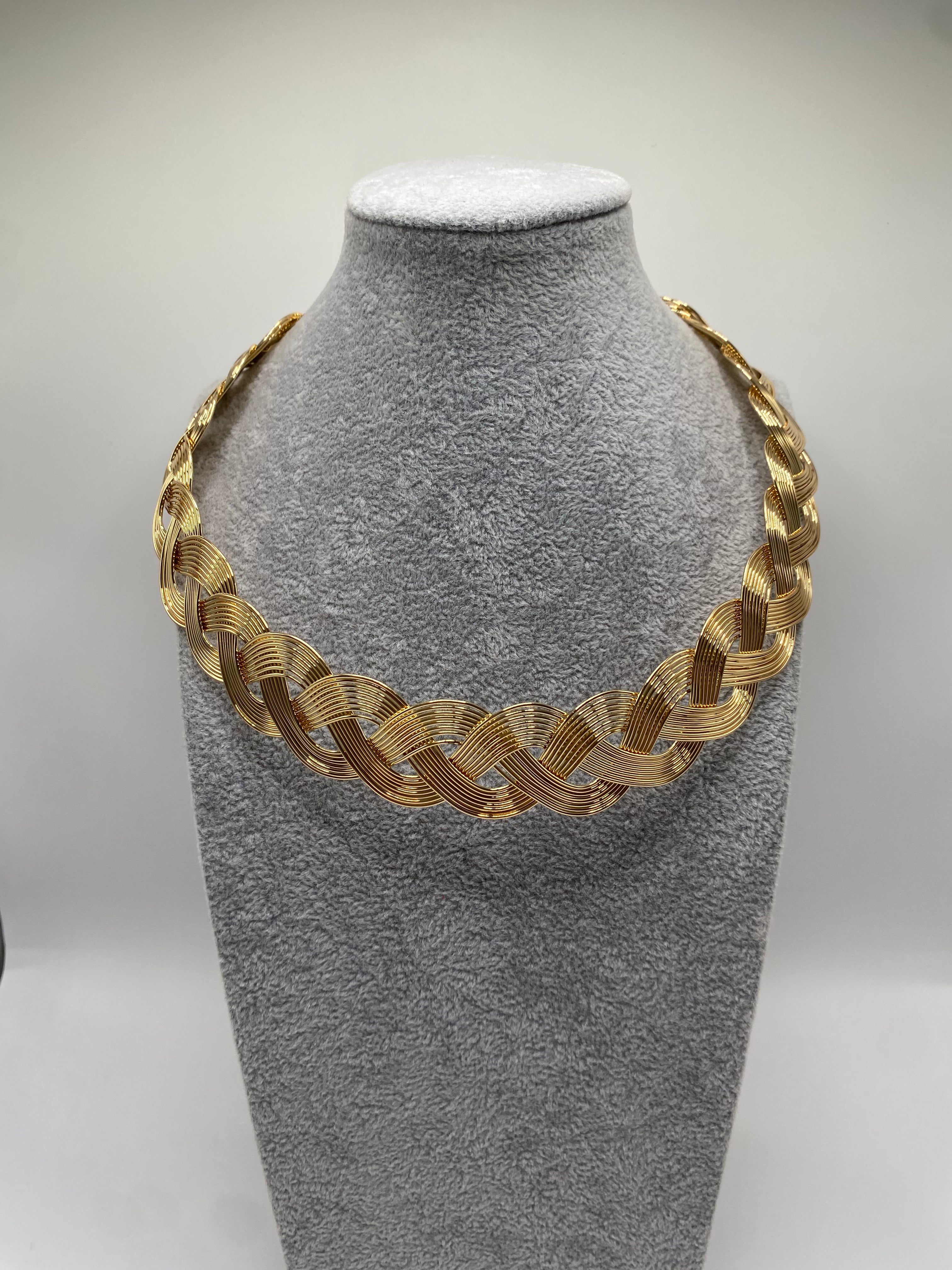 Collana TRECCIA - ORO
